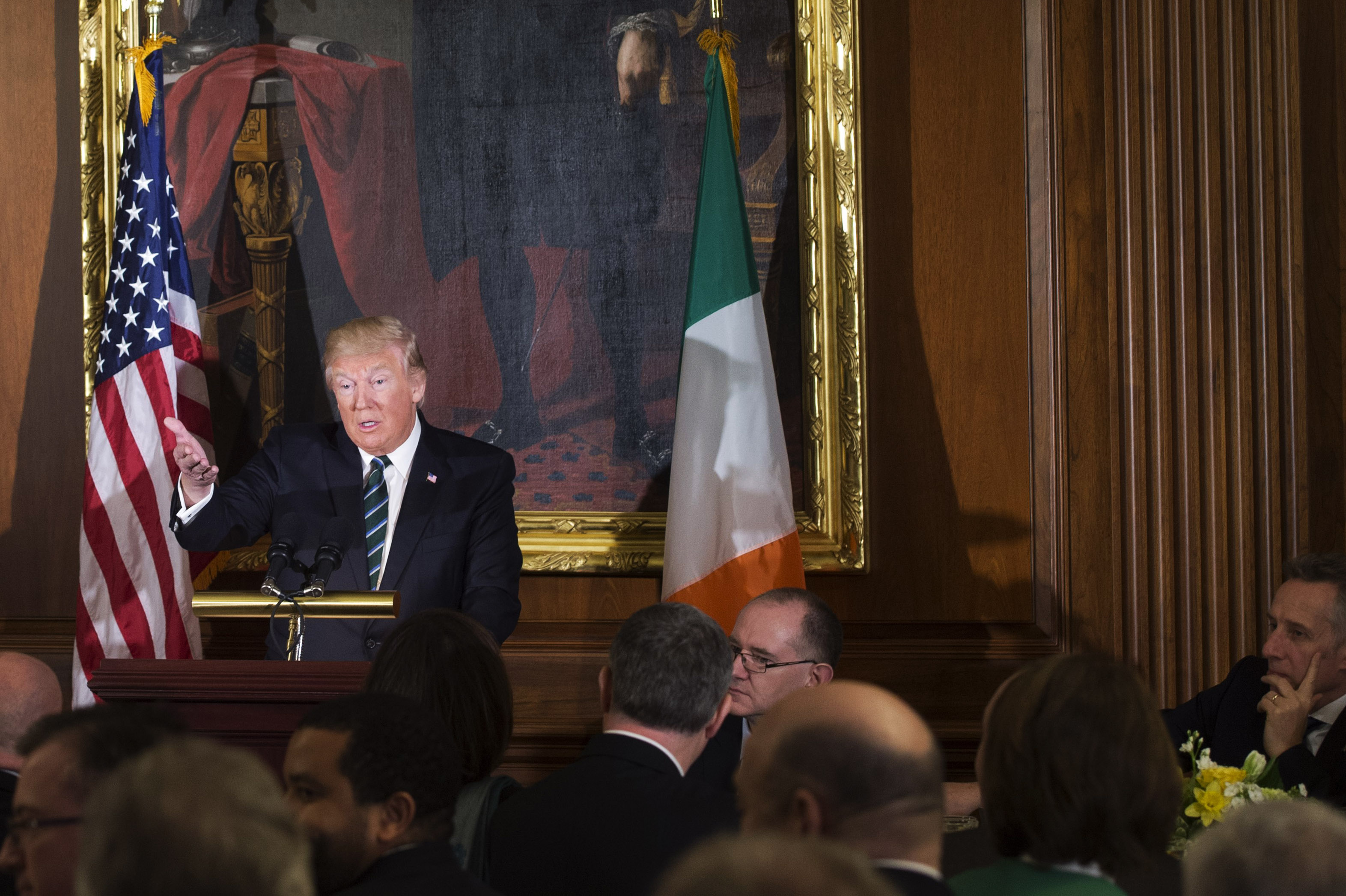 US-IRELAND-CONGRESS-LUNCHEON