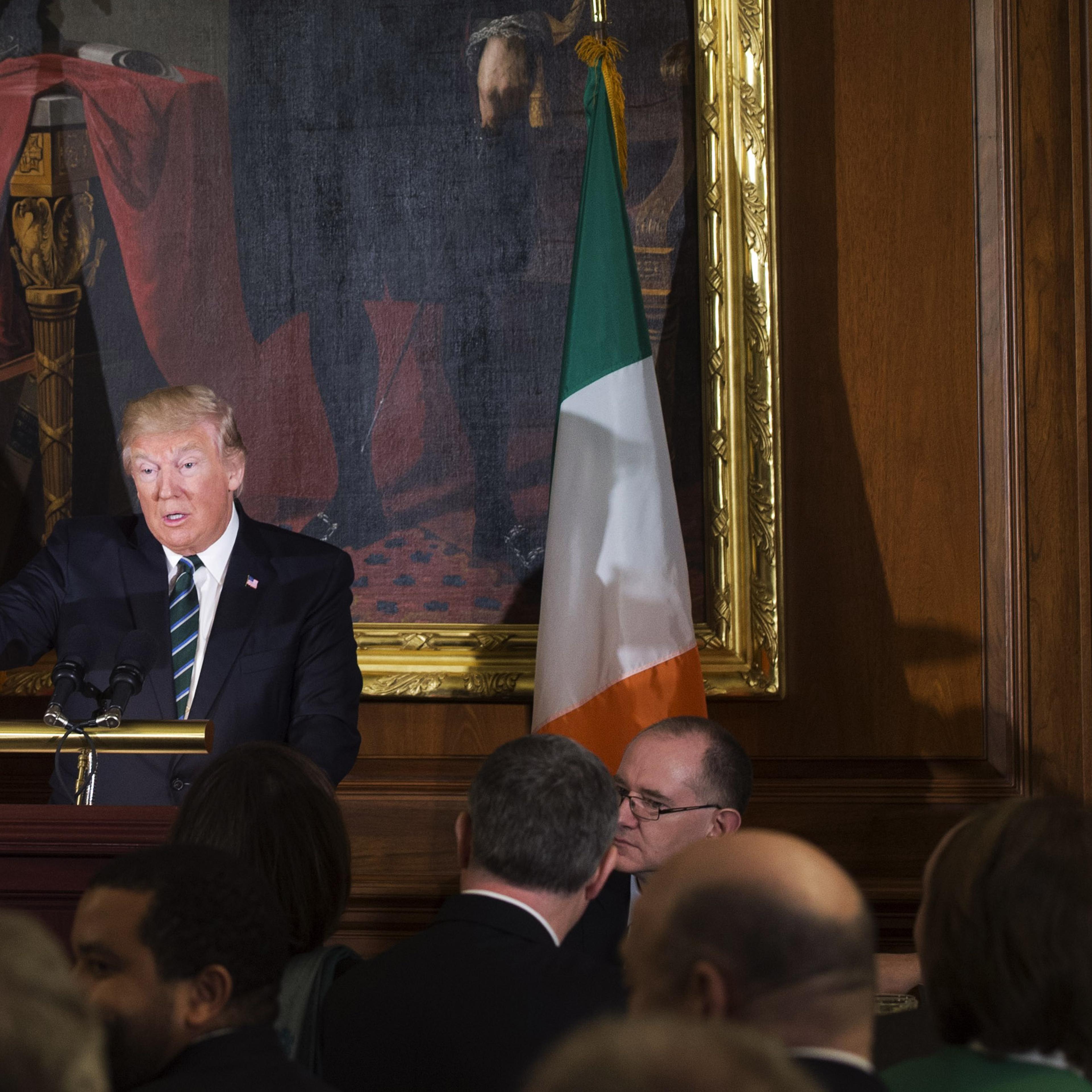 US-IRELAND-CONGRESS-LUNCHEON