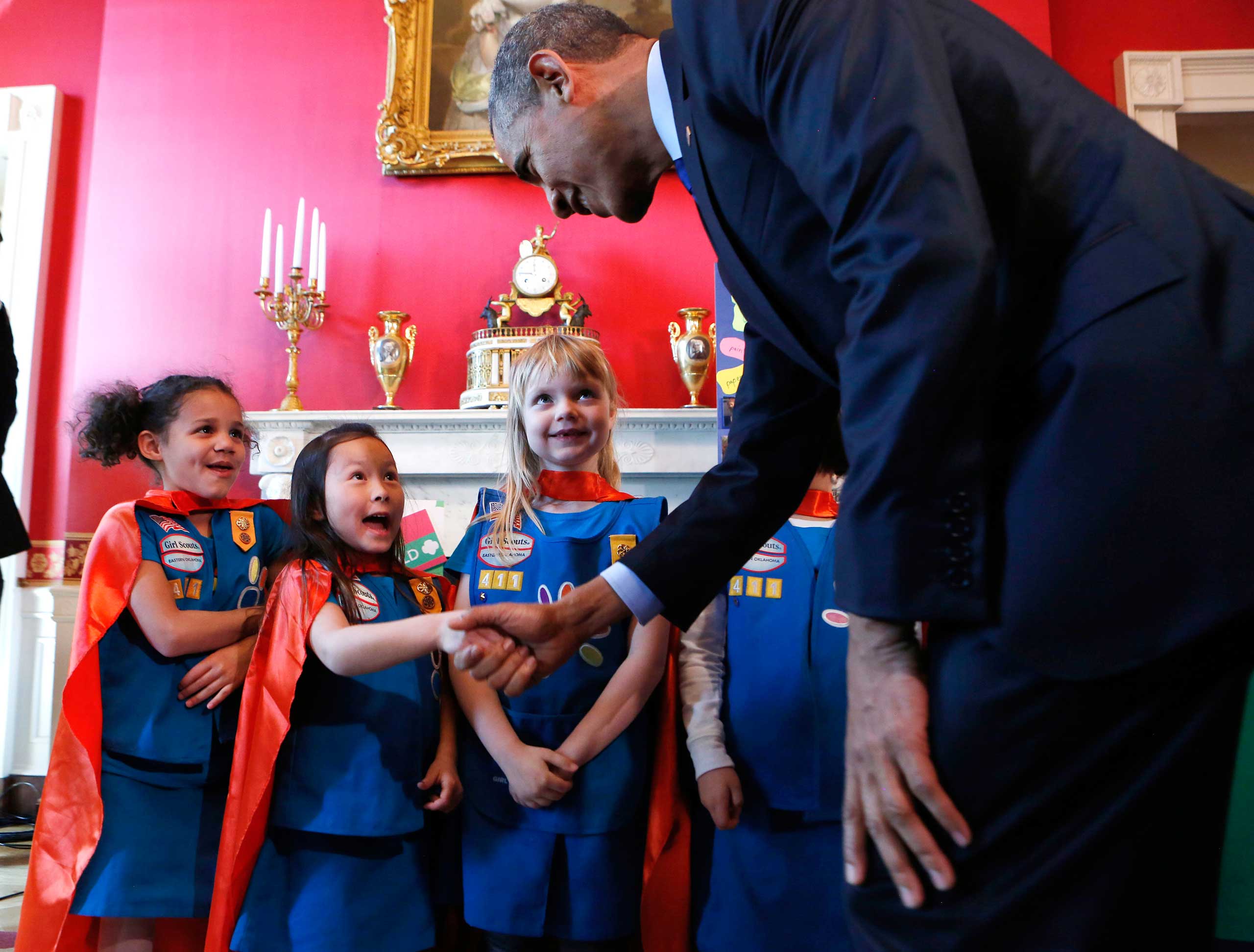 President Obama Hosts White House Science Fair