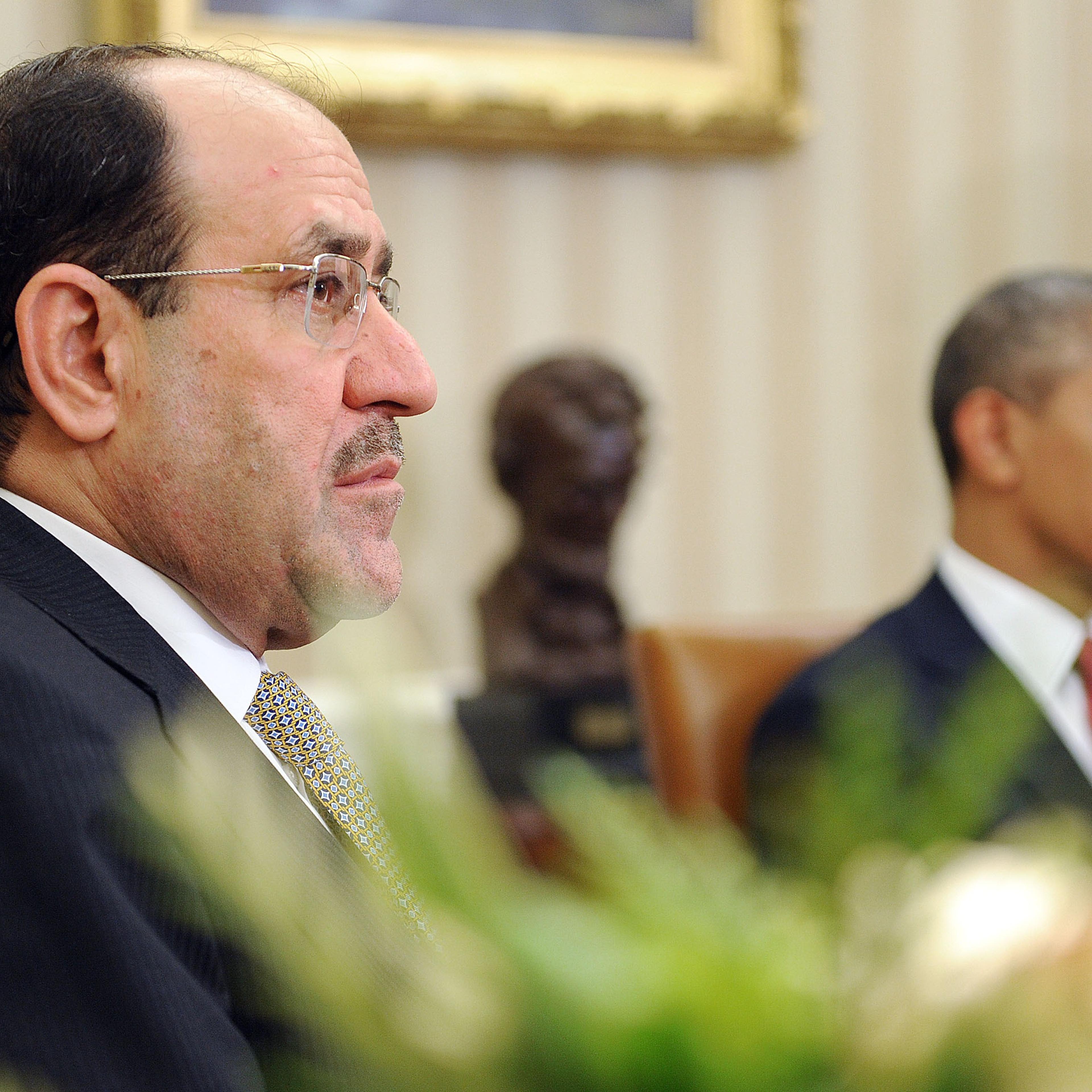 Obama Meets With Iraqi Prime Minister Nouri al-Maliki At White House