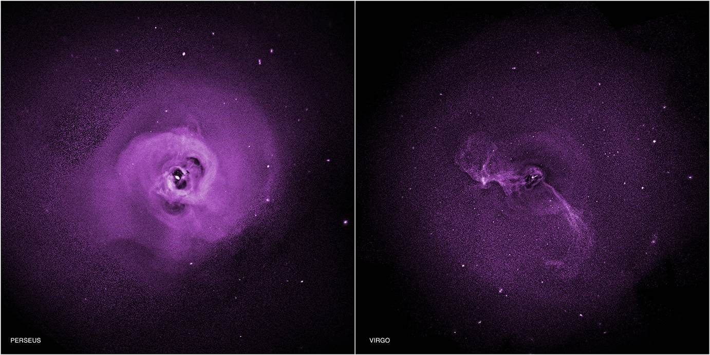 Chandra observations of the Perseus and Virgo galaxy clusters suggest turbulence may be preventing hot gas there from cooling