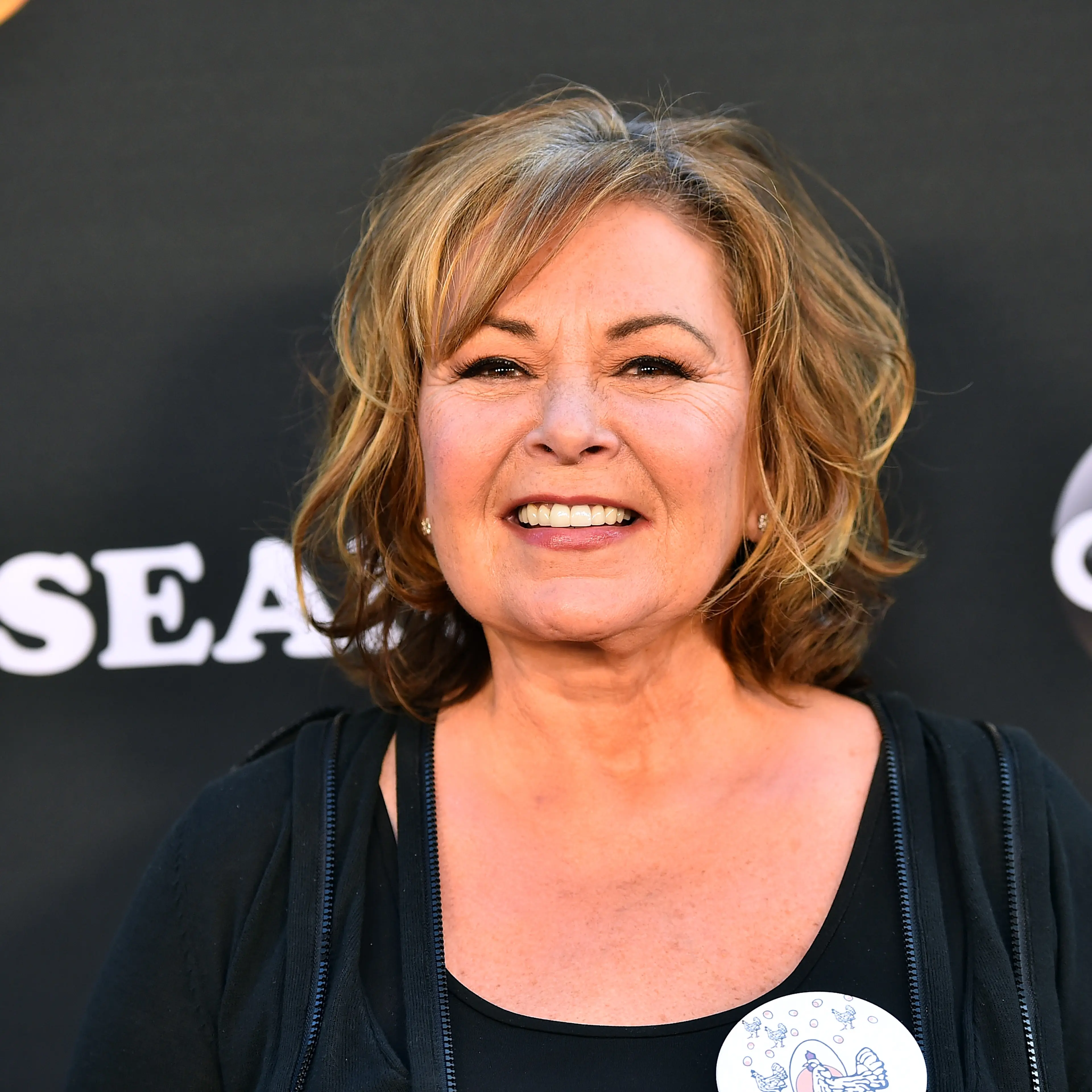 Roseanne Barr at "Roseanne" revival premiere