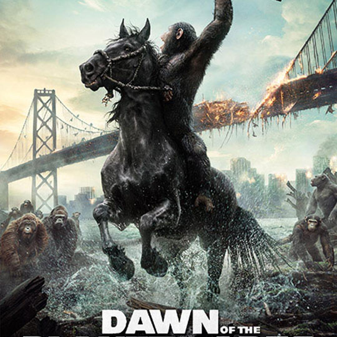 Dawn of the Planet of the Apes led the box office for the second consecutive weekend.