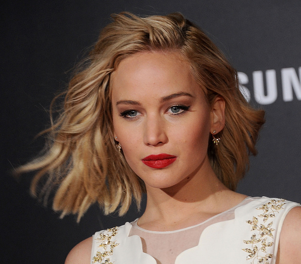 Actress Jennifer Lawrence arrives at the premiere of Lionsgate's 'The Hunger Games: Mockingjay - Part 2' at Microsoft Theater on November 16, 2015 in Los Angeles, California.