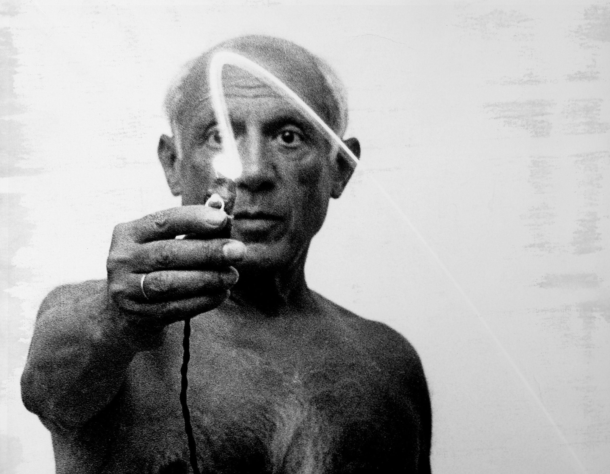 Pablo Picasso, south of France, 1949.