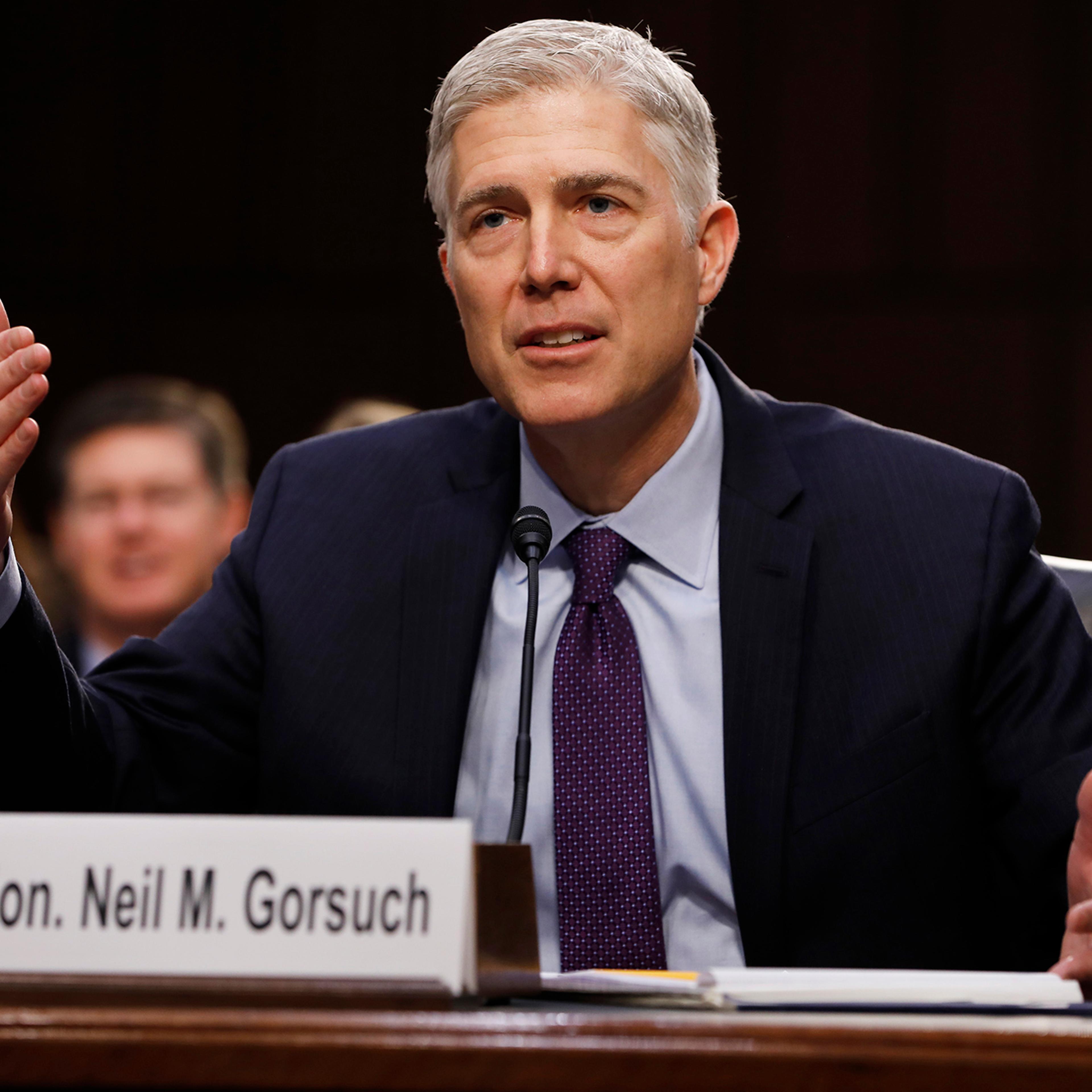 Confirmation Hearing For Supreme Court Nominee Neil Gorsuch