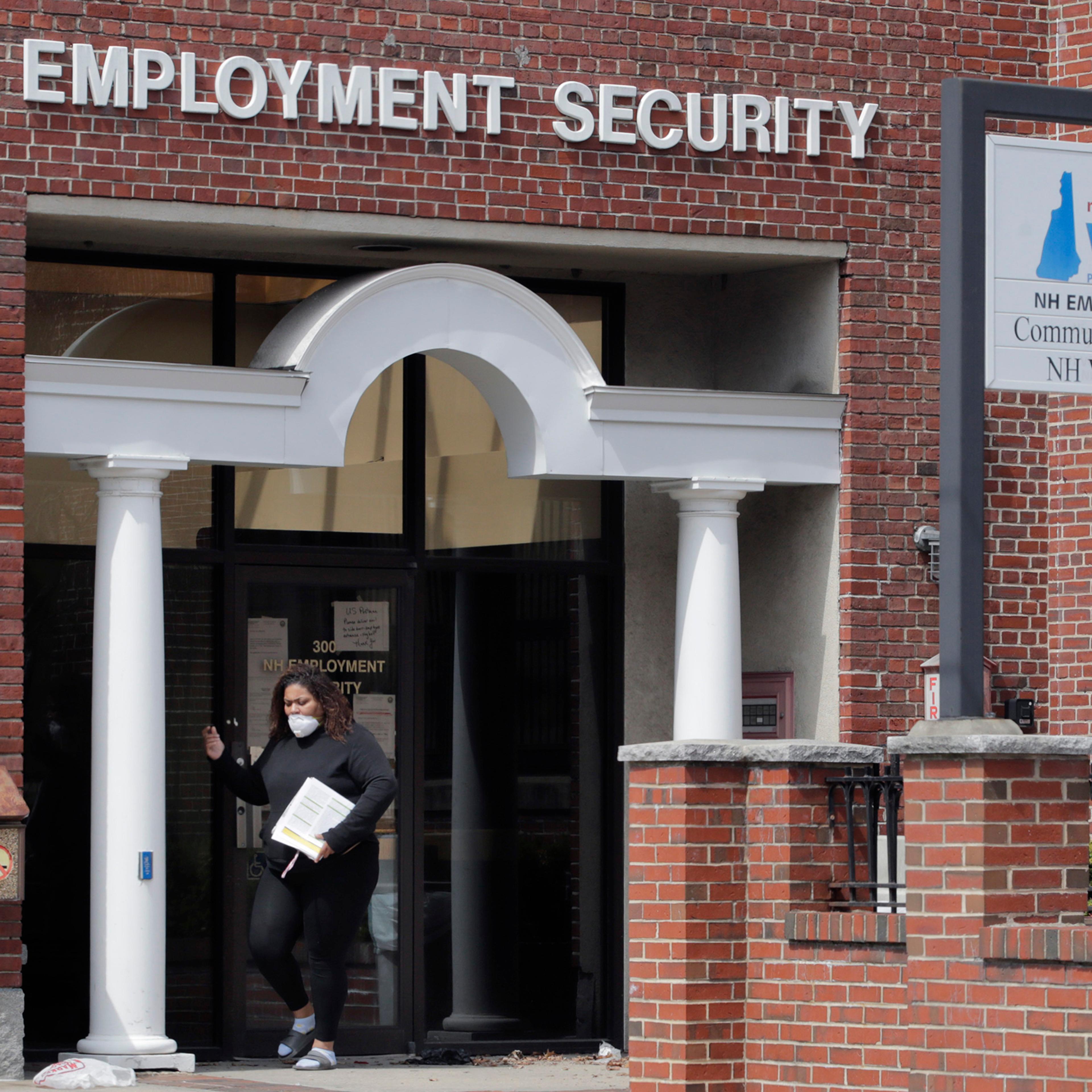 Virus Outbreak Unemployment New Hampshire