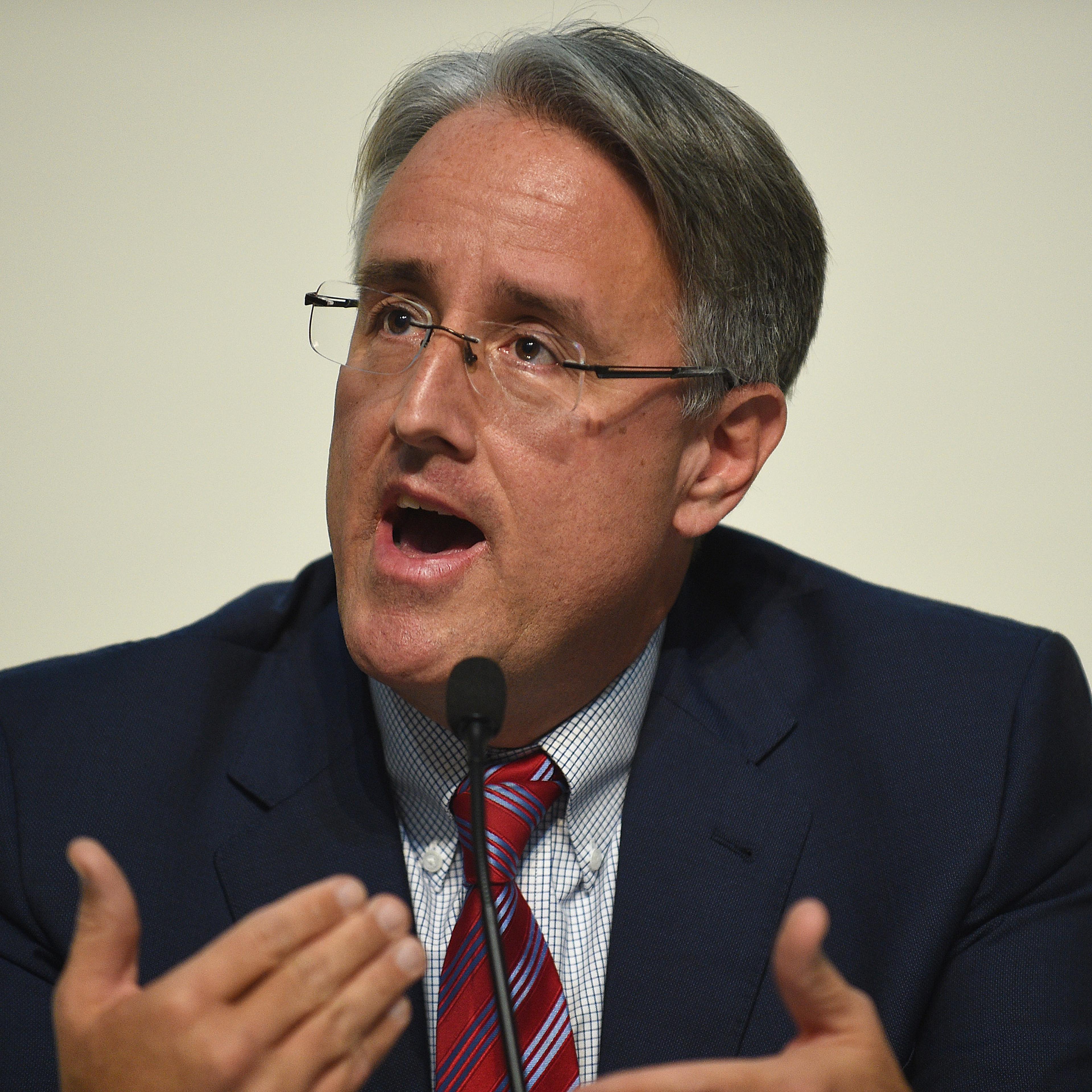 GERMANTOWN, MD - OCTOBER 14: Rich Madaleno is one of six of the