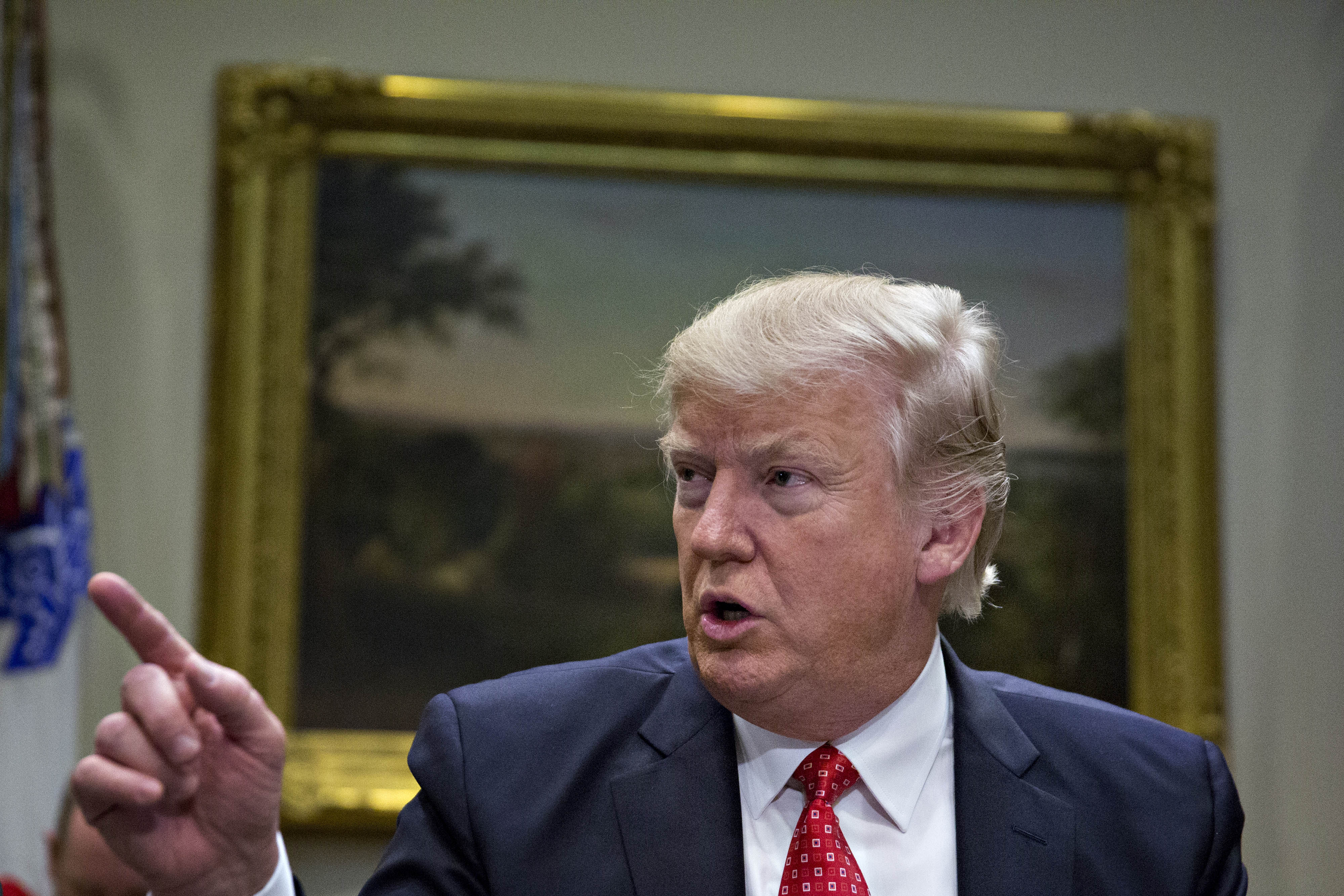 President Trump Holds Listening Session With County Sheriffs