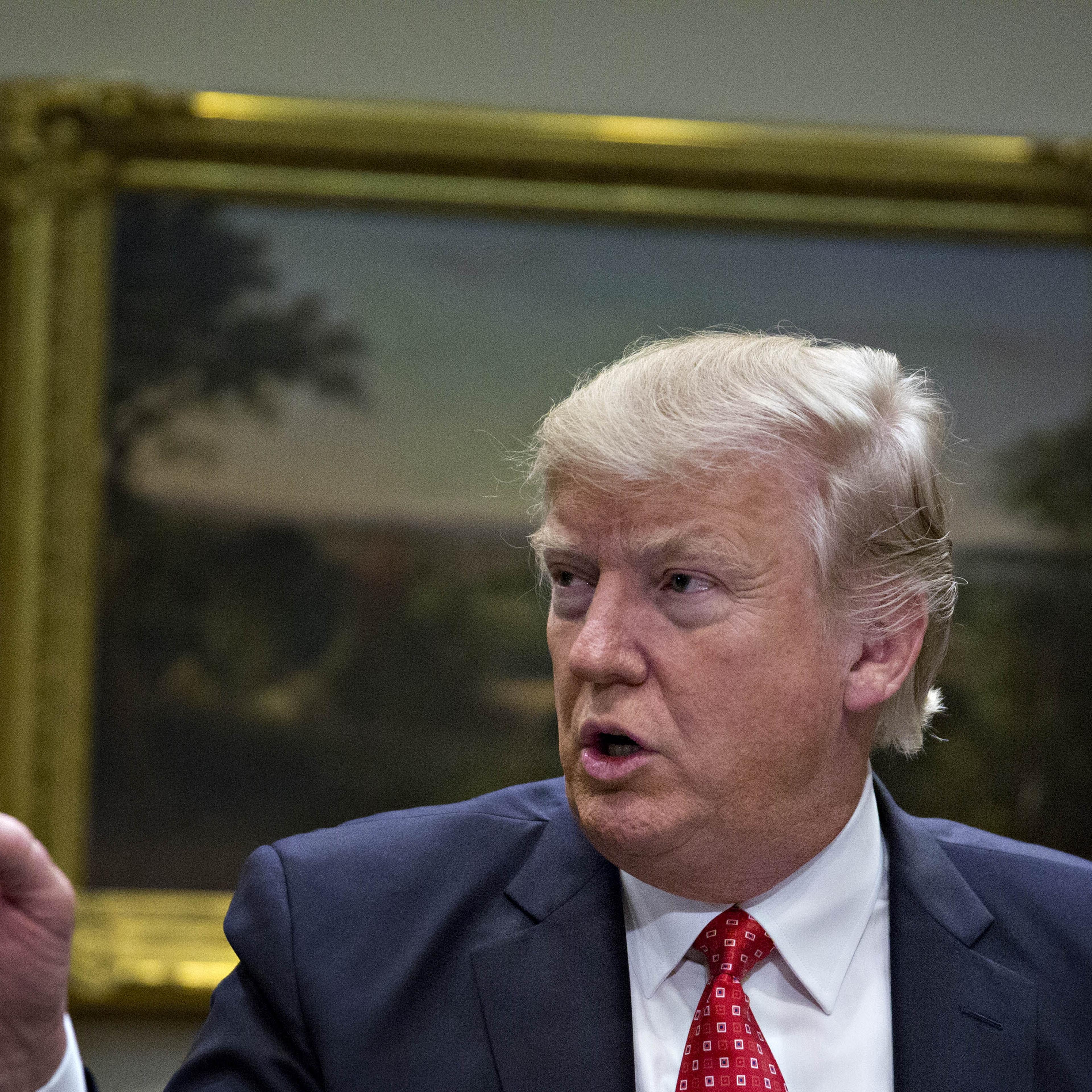 President Trump Holds Listening Session With County Sheriffs