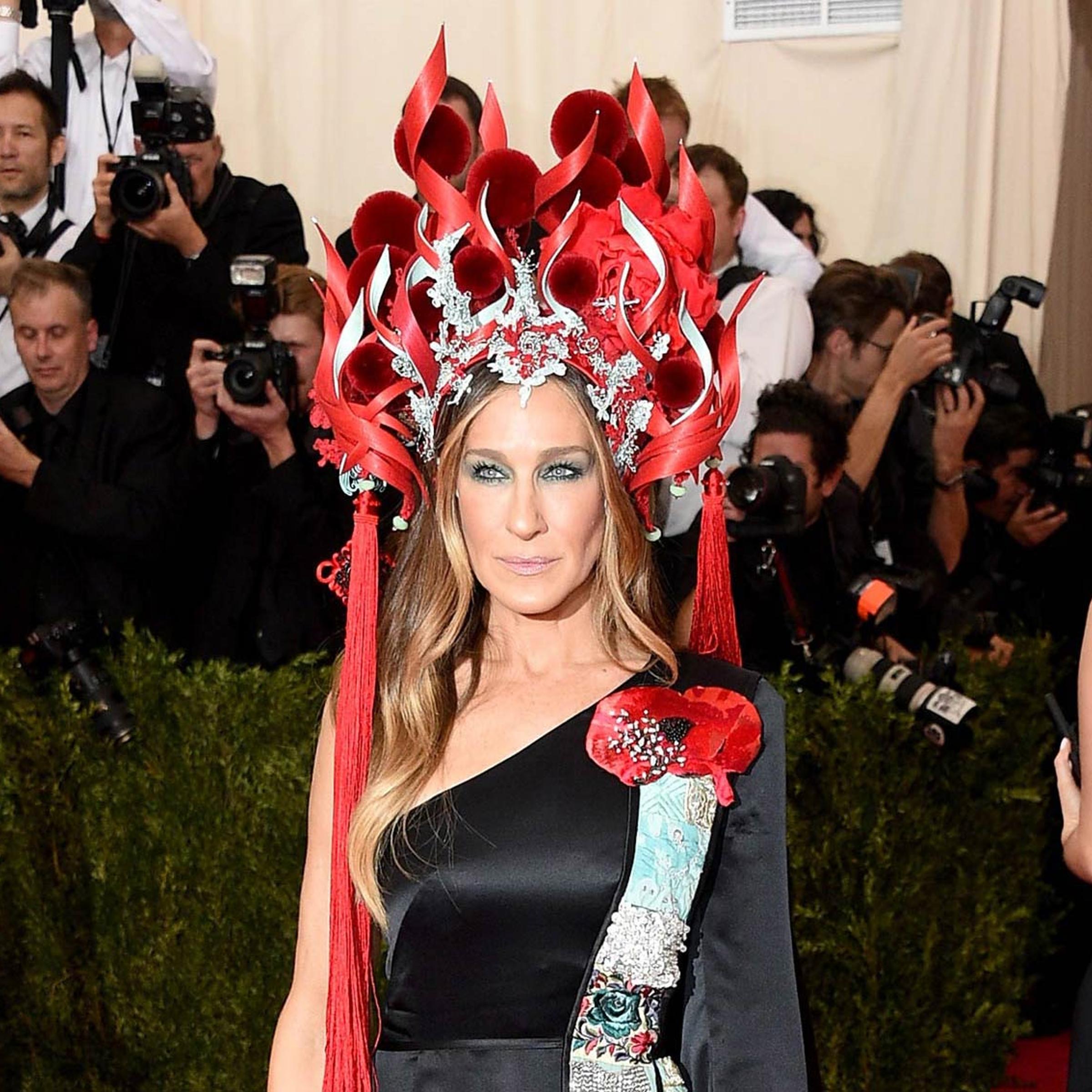 Sarah Jessica Parker attends the "China: Through The Looking Glass" Costume Institute Benefit Gala at the Metropolitan Museum of Art on May 4, 2015 in New York.