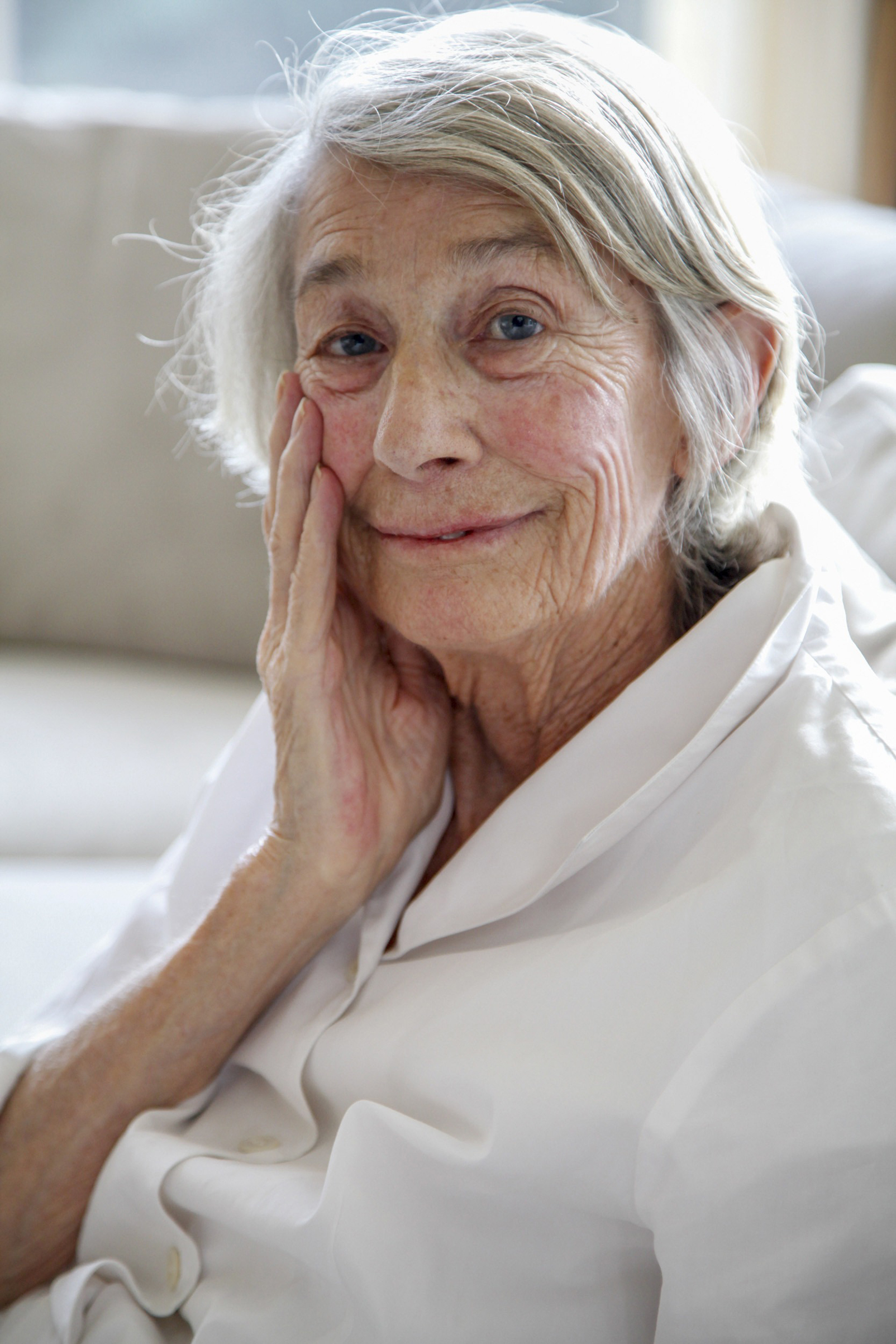 In addition to her Pulitzer Prize, Oliver, shown here in 2013, received the National Book Award for Poetry in 1992