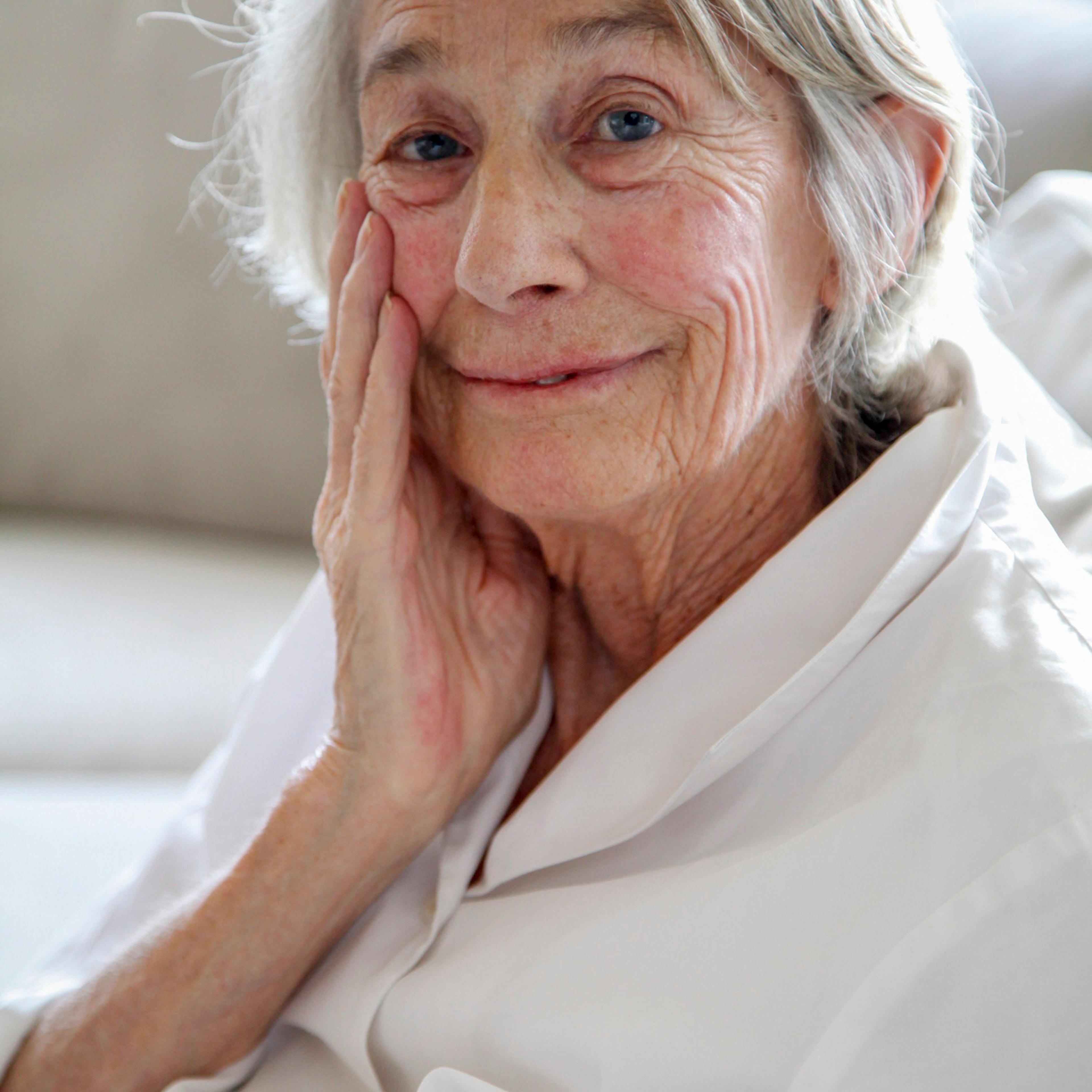 In addition to her Pulitzer Prize, Oliver, shown here in 2013, received the National Book Award for Poetry in 1992