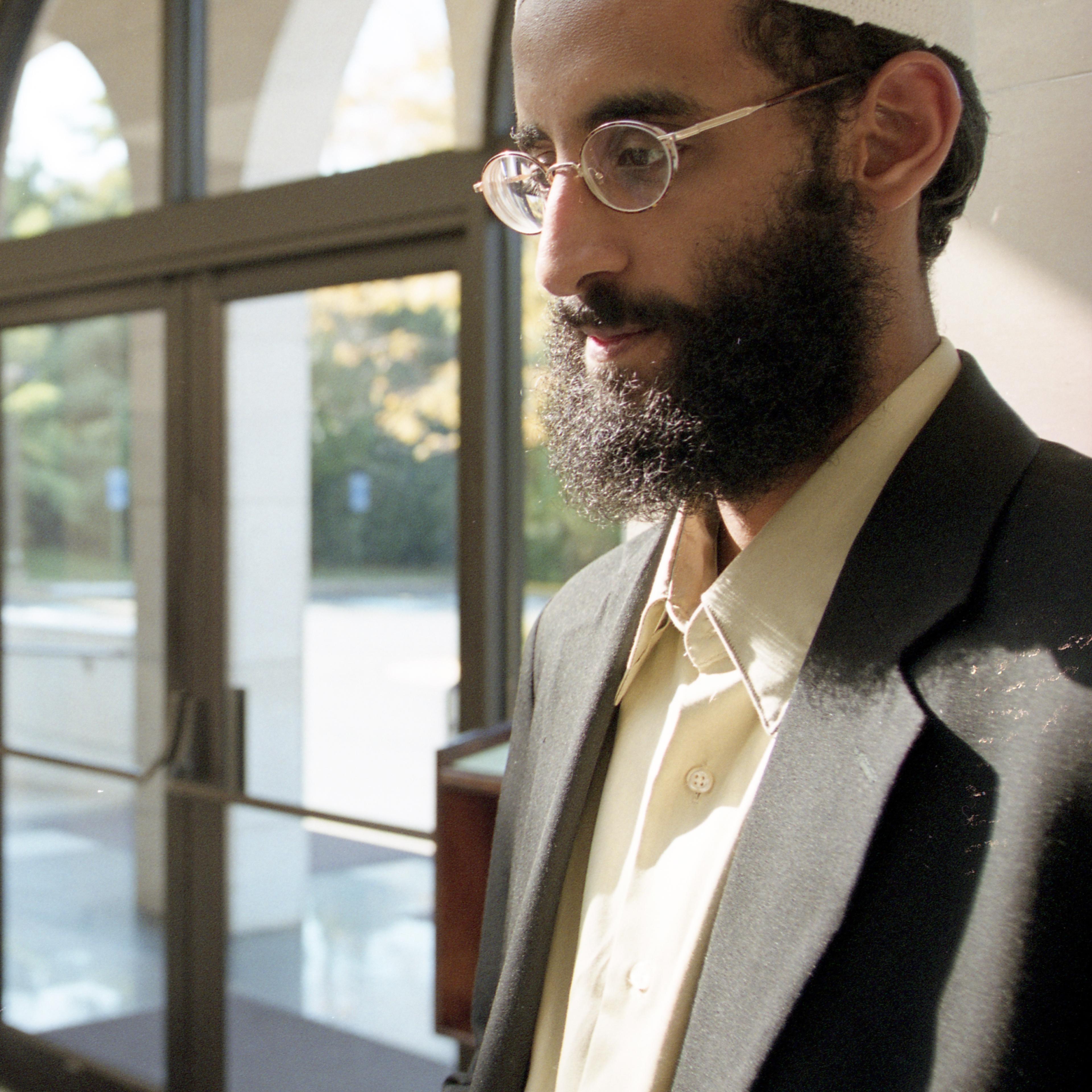 Anwar Al-Awlaki at Dar al Hijrah Mosque in Falls Church, VA, on Oct. 4 2001.