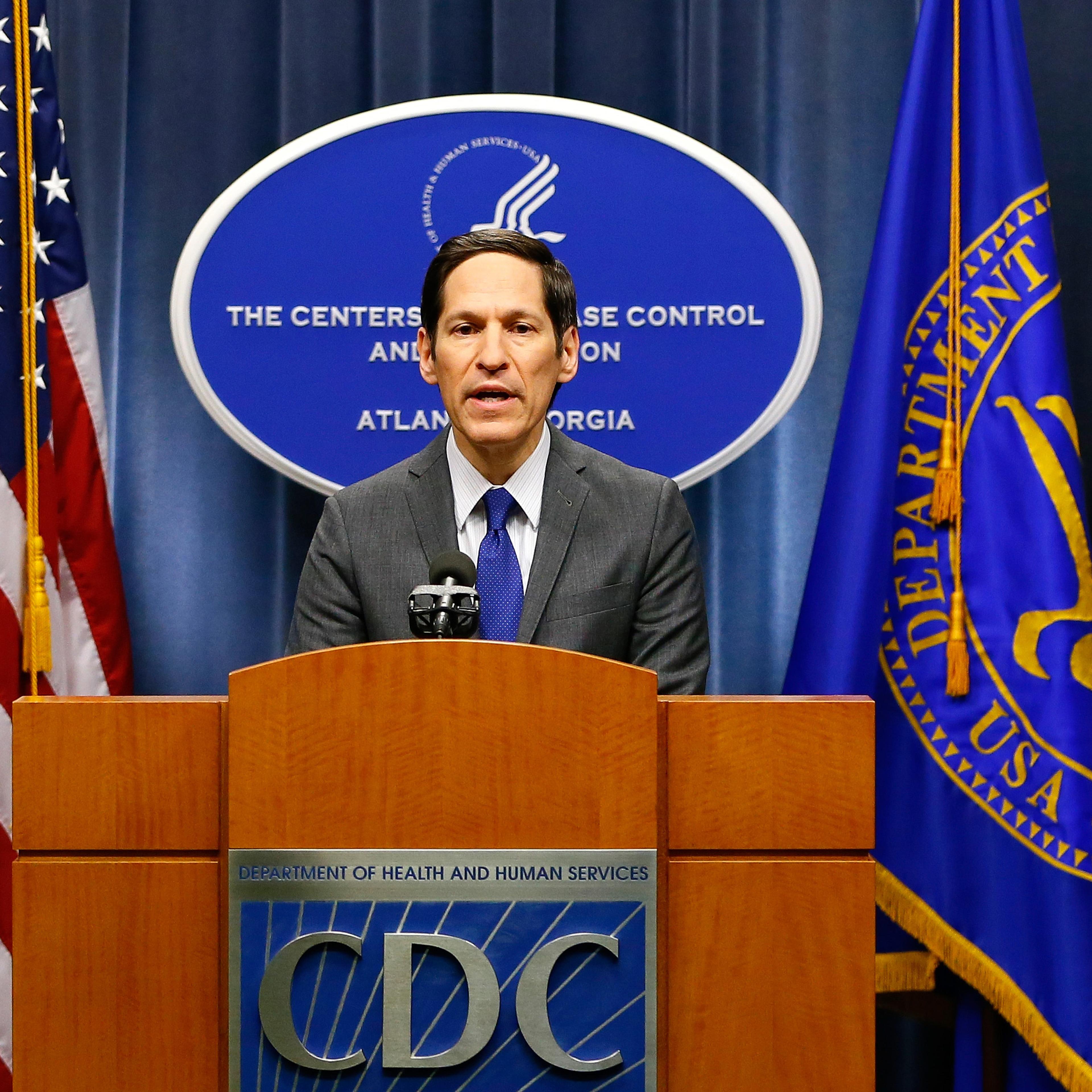 Center For Disease Control Director Tom Frieden Addresses The Media On Ebola Case In U.S.