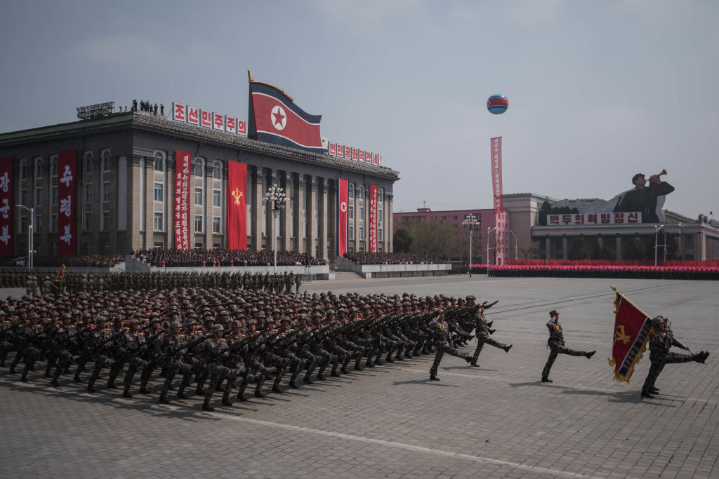 NKOREA-MILITARY-PARADE-POLITICS