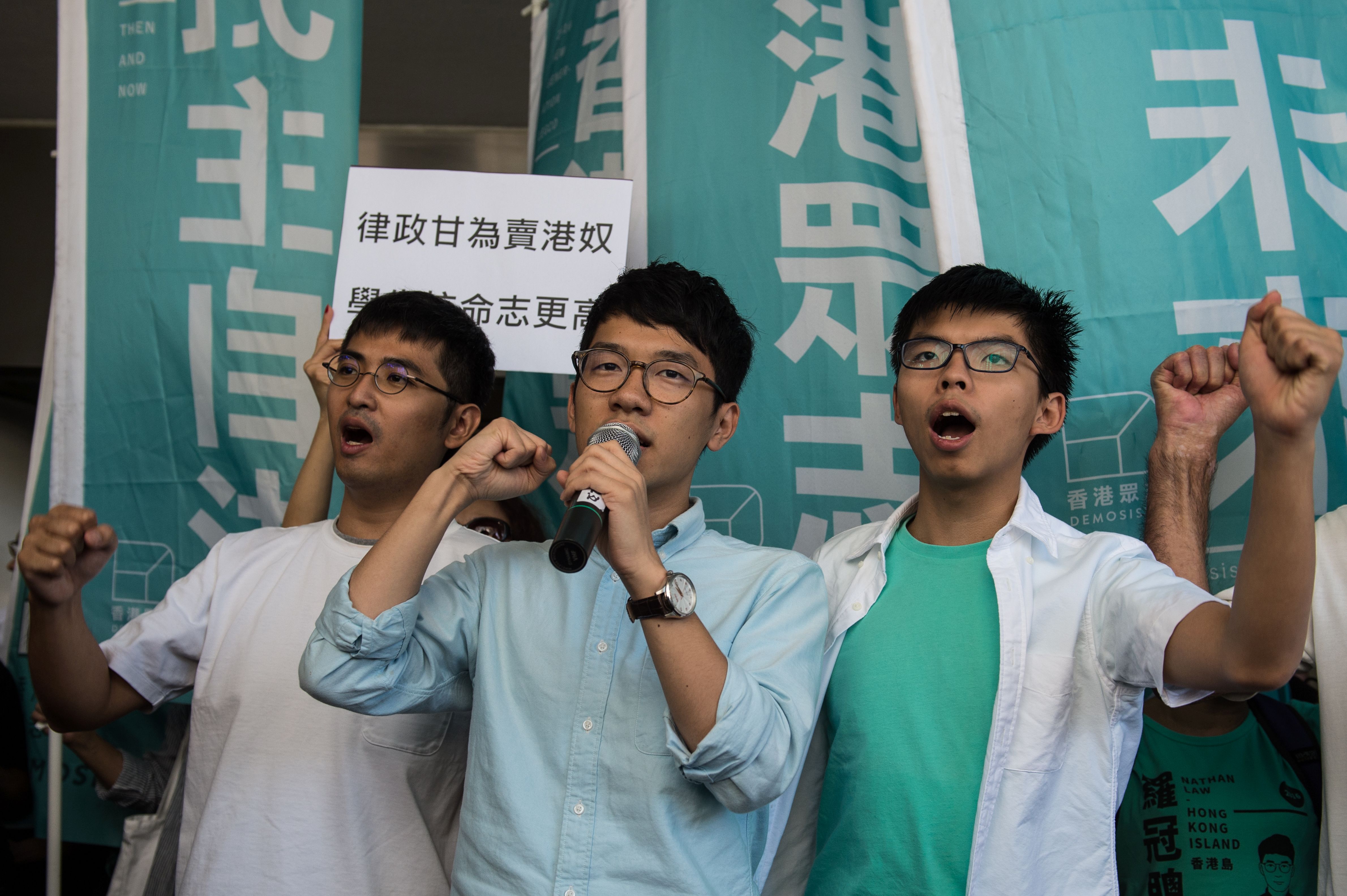HONG KONG-CHINA-POLITICS-DEMOCRACY