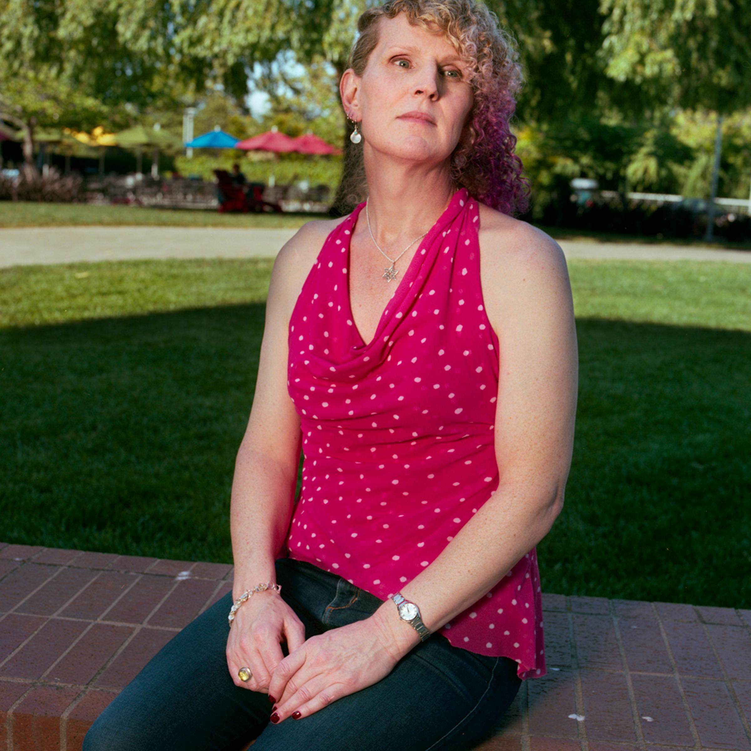 <strong>Rose Hayes</strong><br><br>
Rose Hayes, a software engineering director at Google, quickly lost her wife of nearly 23 years when she came out a few years ago. But despite a painful divorce, she says her life is generally much happier. “There’s no comparison,” she says. “There are so few pictures of me smiling from before … and my ability to interact with people, I don’t have this veil in between me and them that used to be there.” Before identifying as transgender, Hayes went through phases of identifying as queer, bisexual and gay. She says that she isn’t a different person now than when she understood herself to be a male, just a more fully realized one. “Yes, my center of gravity moved from that tiny area it was trapped in, but that tiny area is still part of me.”