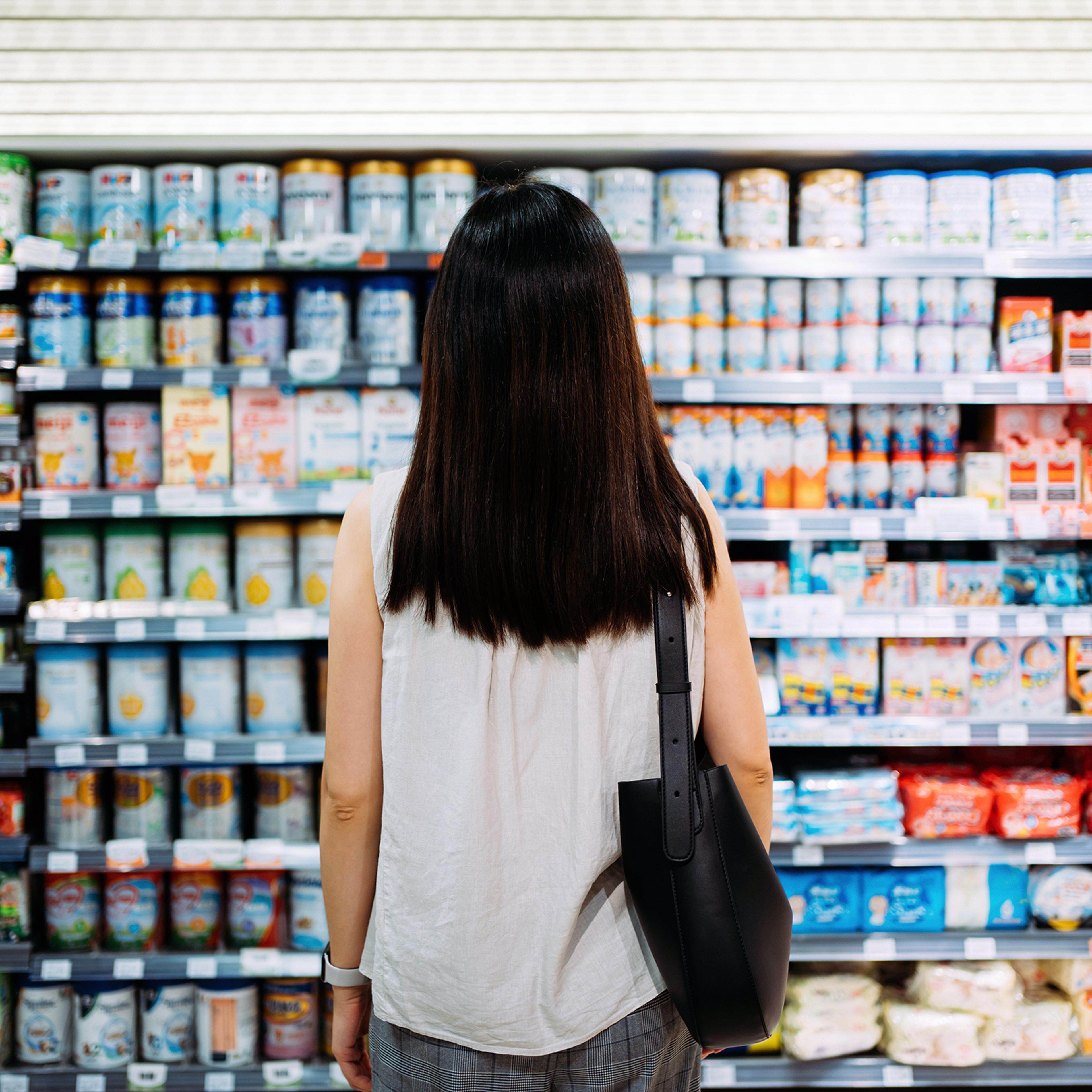 Like when we go food shopping, how our many choices are presented to us helps determine what we end up choosing.