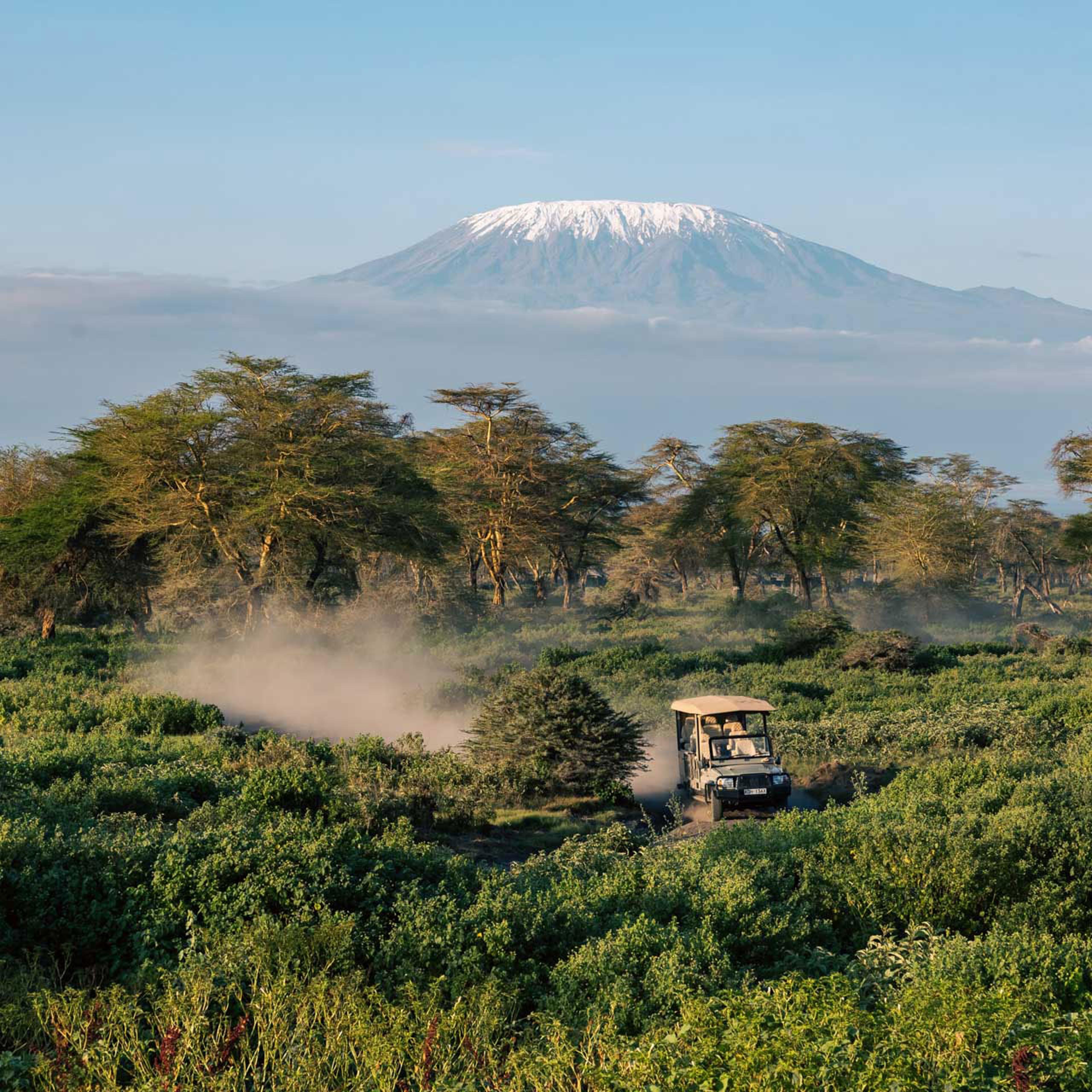 Angama Amboseli, with Mount Kilimanjaro in the distance