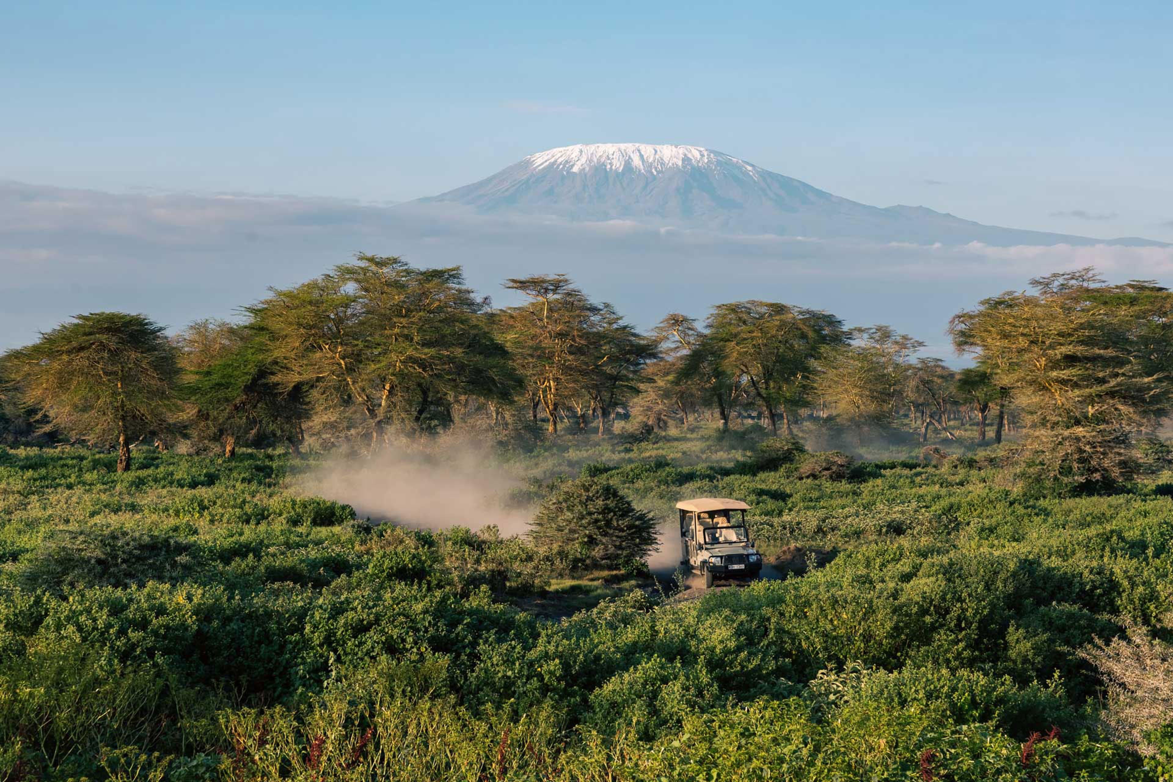 Angama Amboseli, with Mount Kilimanjaro in the distance