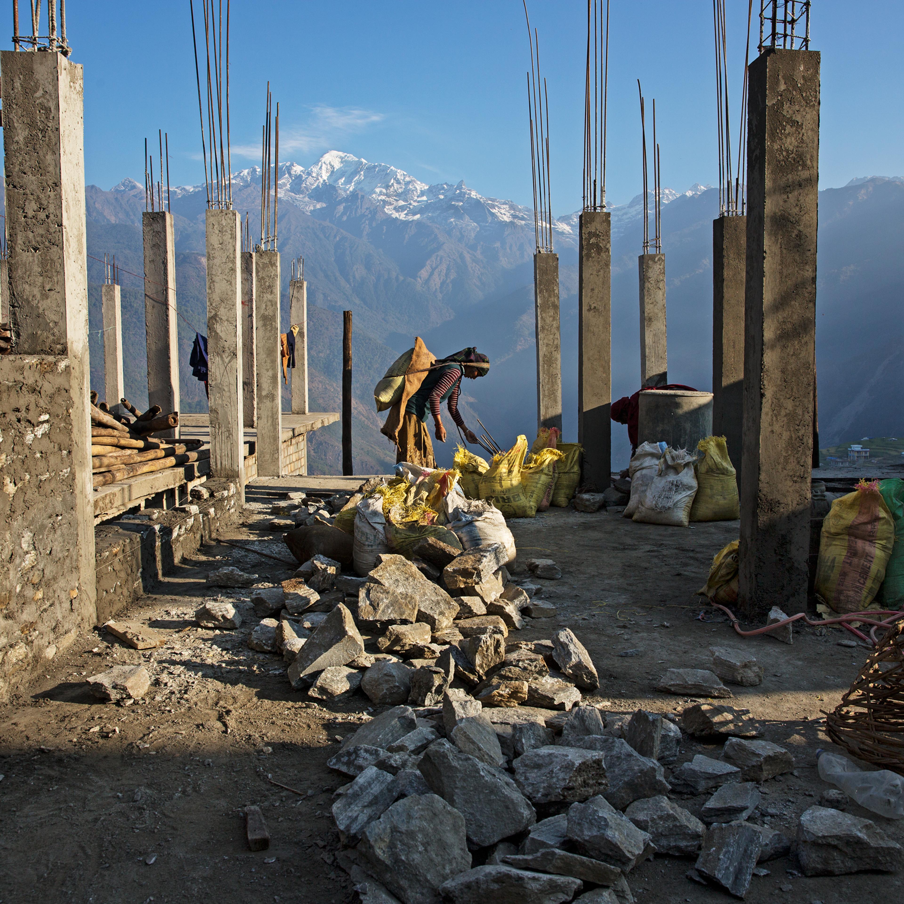 The Himalayan mountain village of Barpak was at the epicenter of the quakes