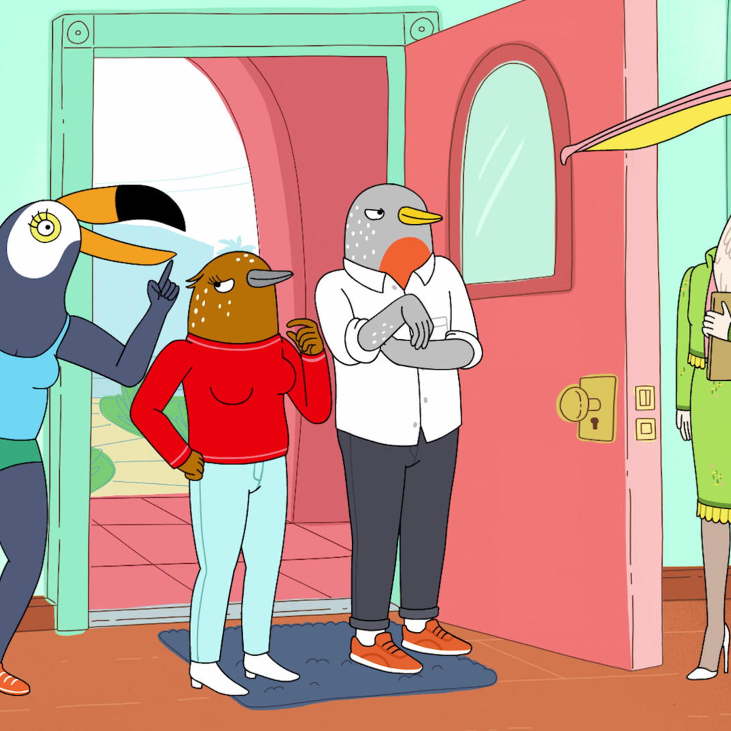 <i>Tuca & Bertie</i> is the new show from <i>Bojack Horseman</i> designer and producer Lisa Hanawalt.