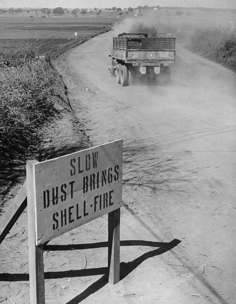 Photos of World War II Battlefield Signs