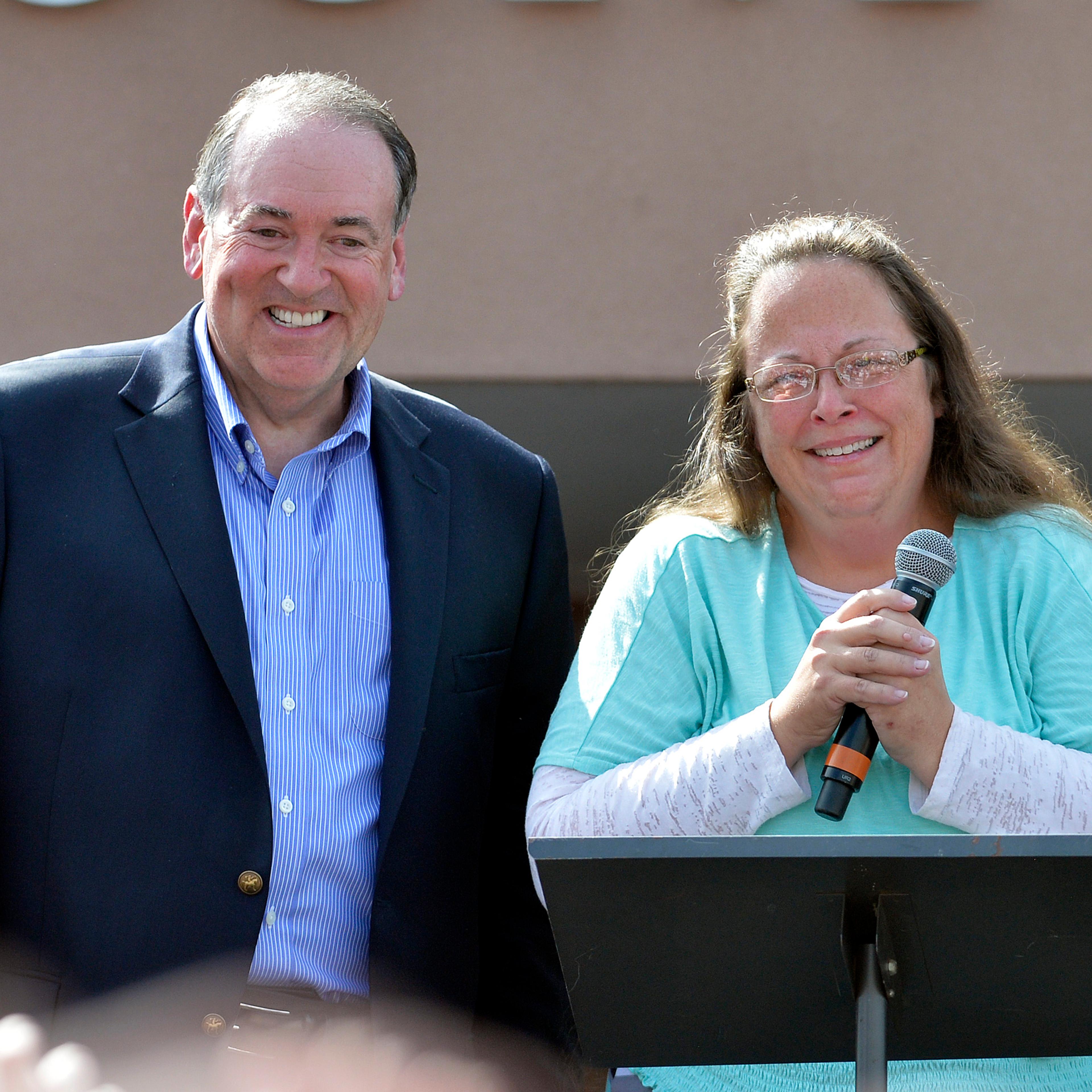 Mike Huckabee Kim Davis
