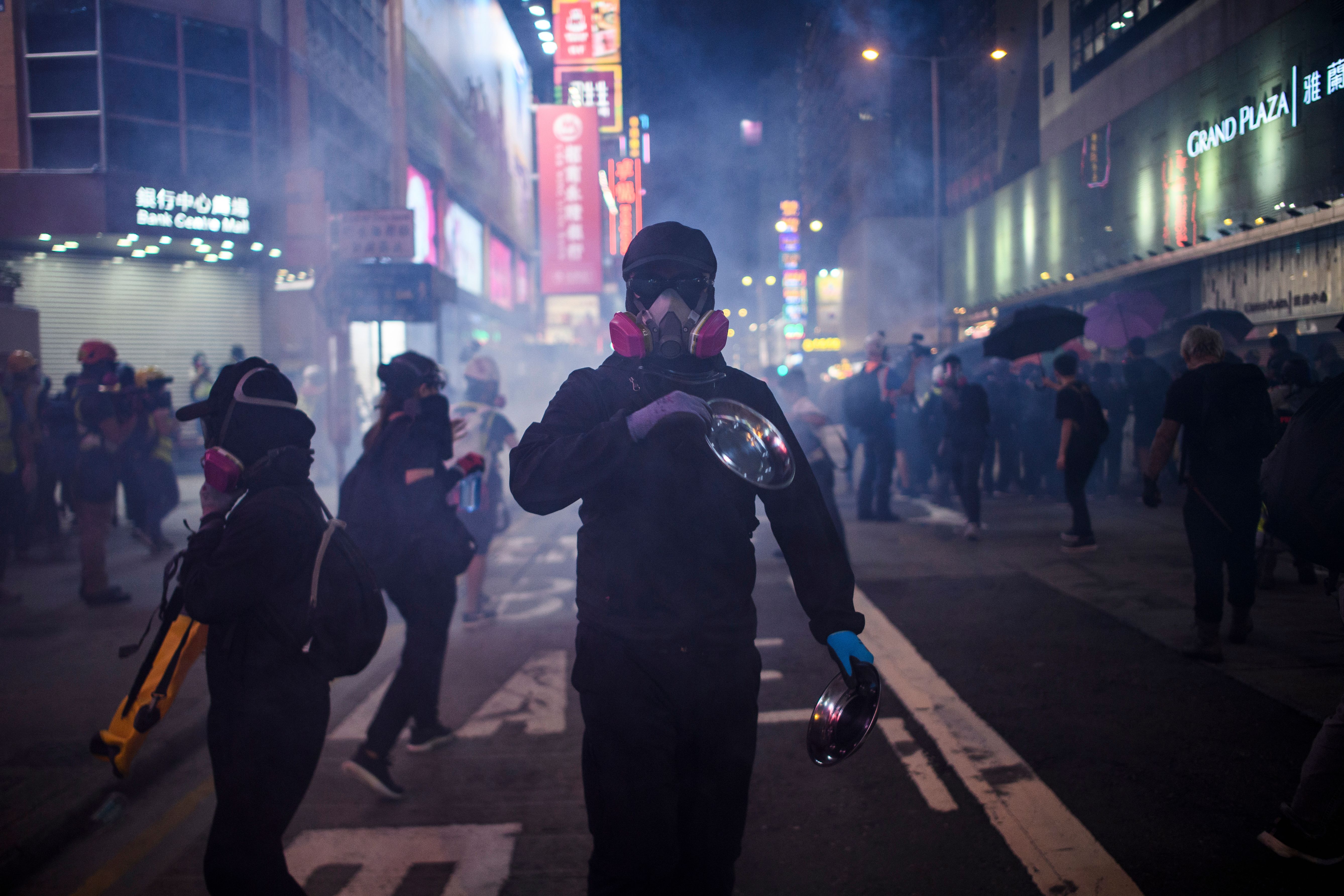 HONG KONG-CHINA-POLITICS-UNREST-CRIME