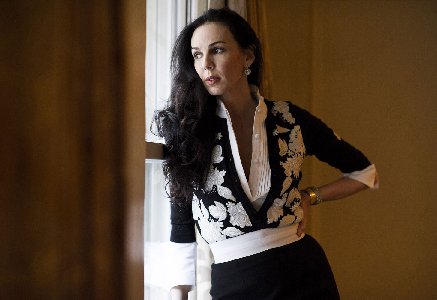 L'Wren Scott in New York in 2012.