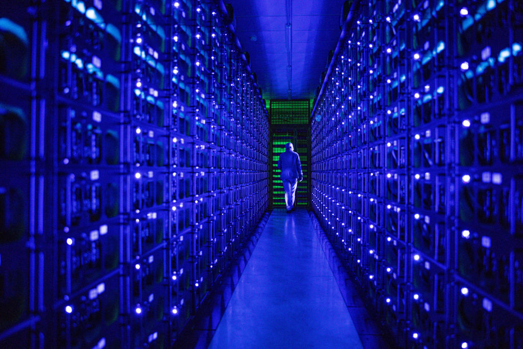 Mining rigs mine the Ethereum and Zilliqa cryptocurrencies at the Evobits crypto farm in Cluj-Napoca, Romania, on Wednesday, Jan. 22, 2021.