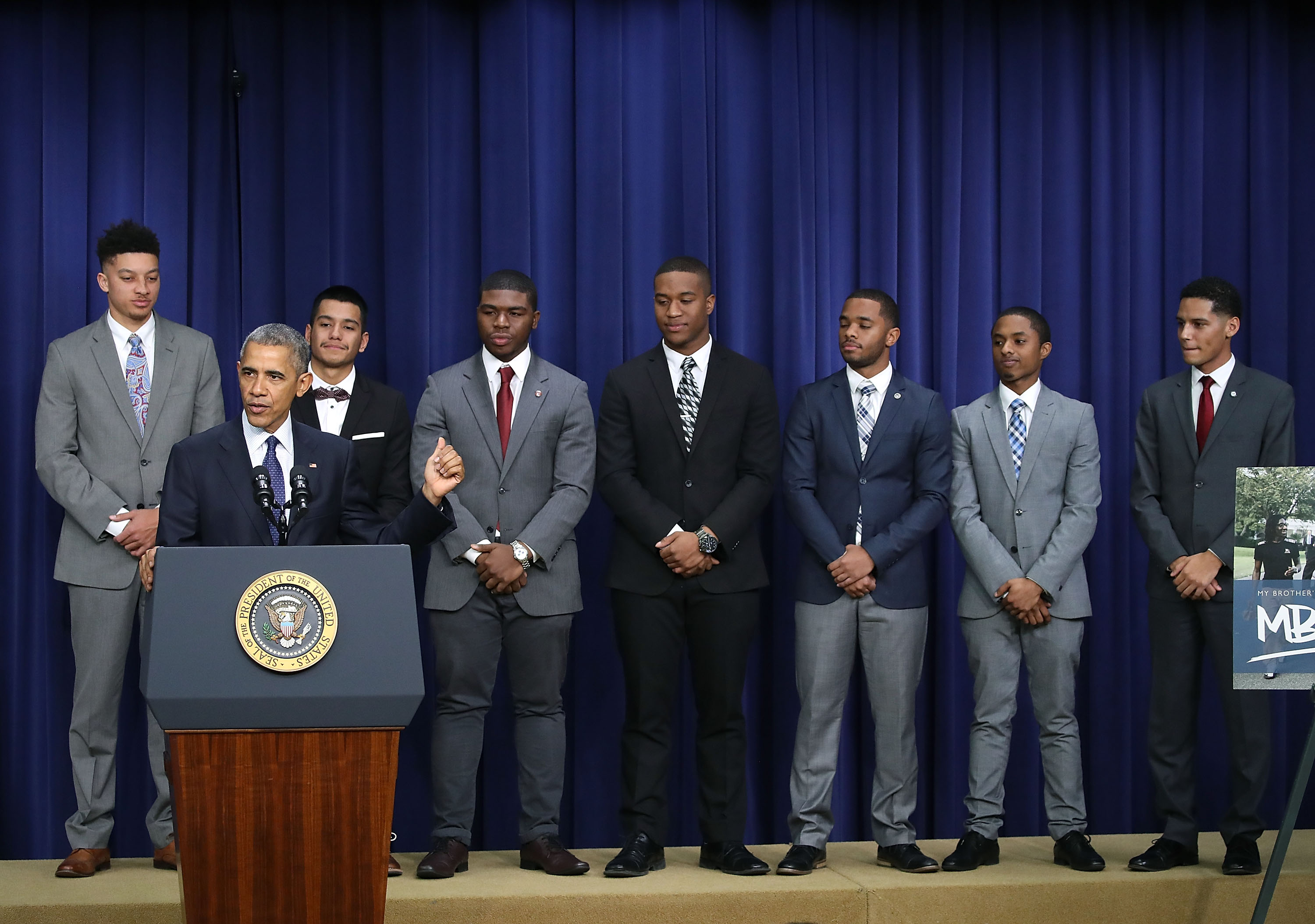 President Obama Speaks At My Brother's Keeper Summit At The White House