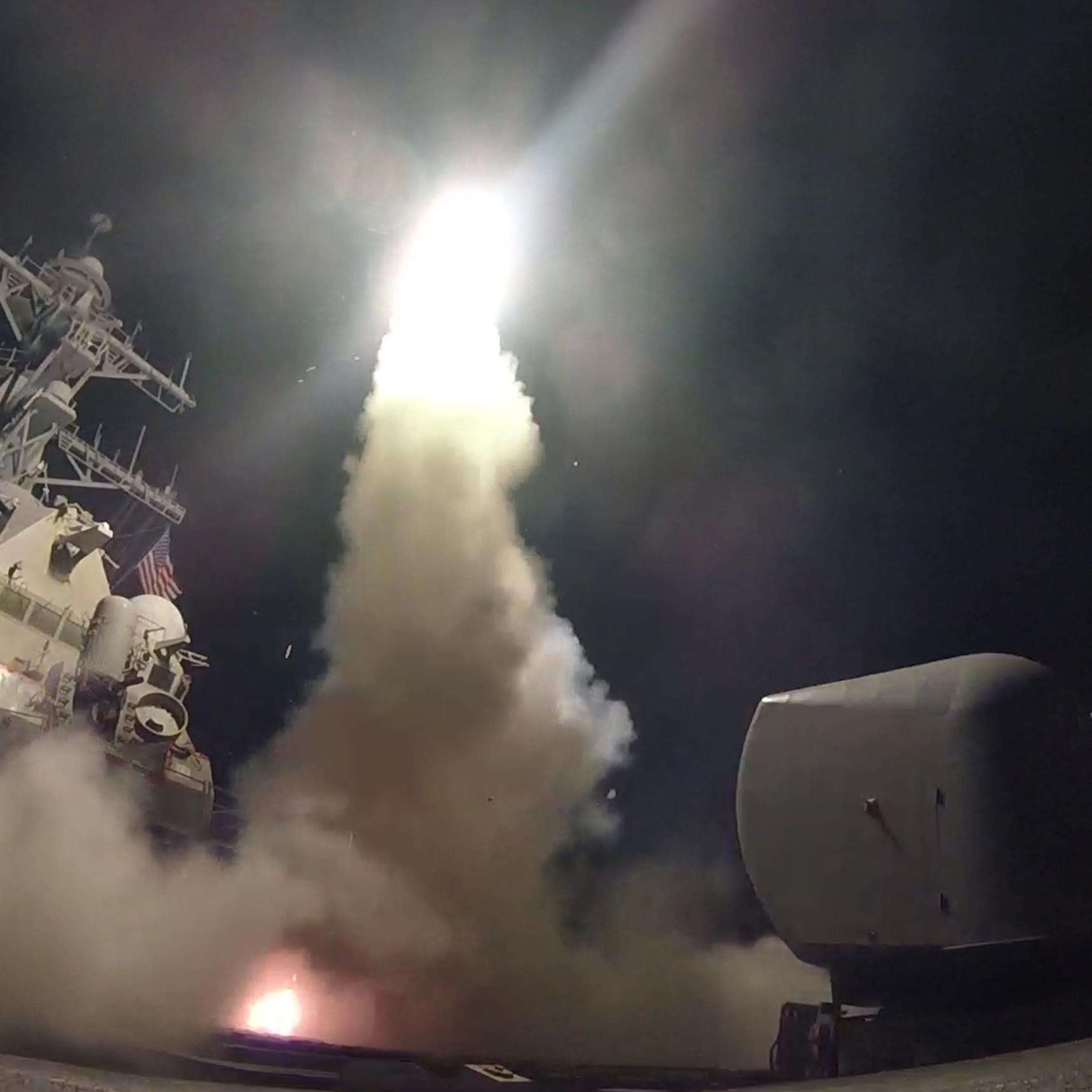 US Launches Airstrikes Against Syrian BAse