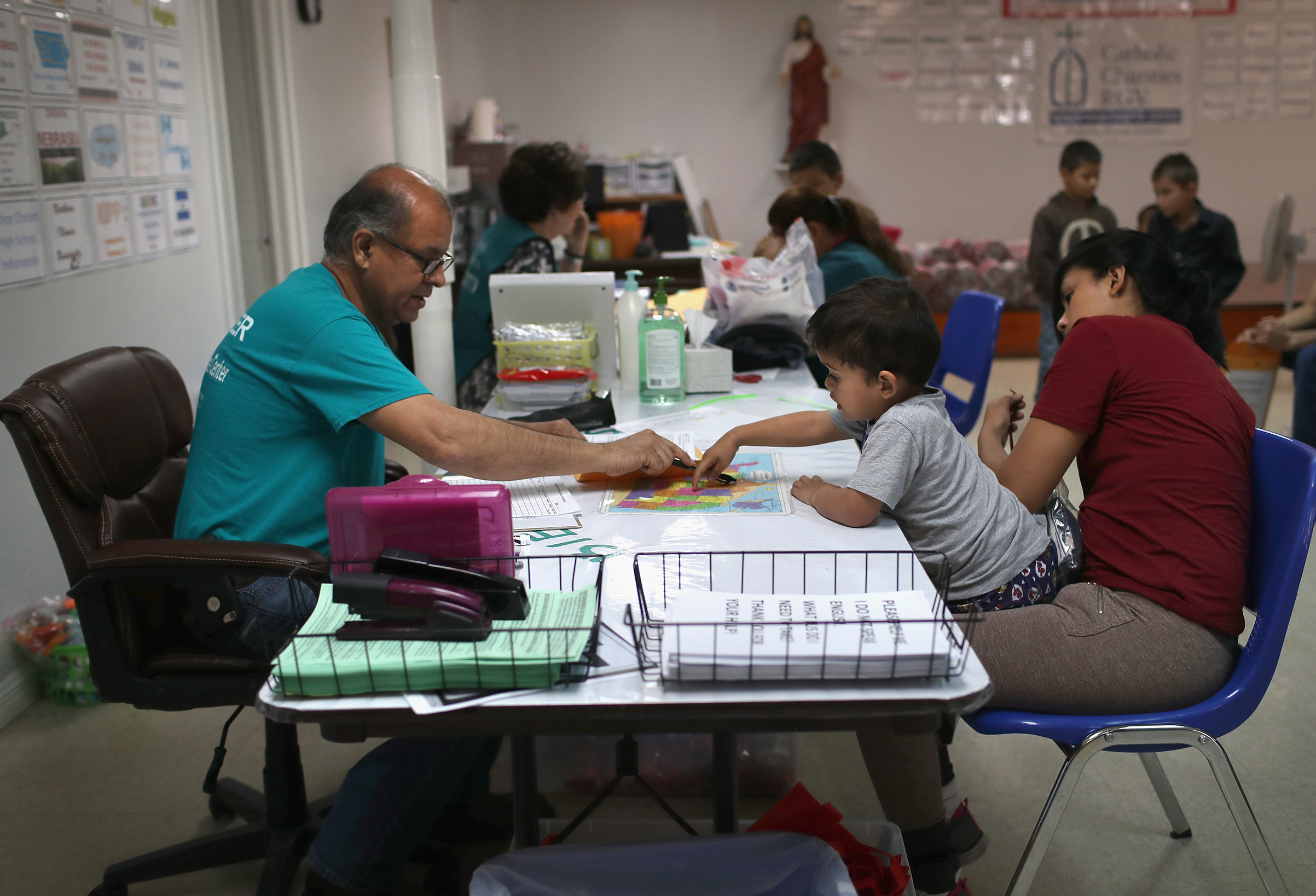 Immigrant Respite Center McAllen Texas