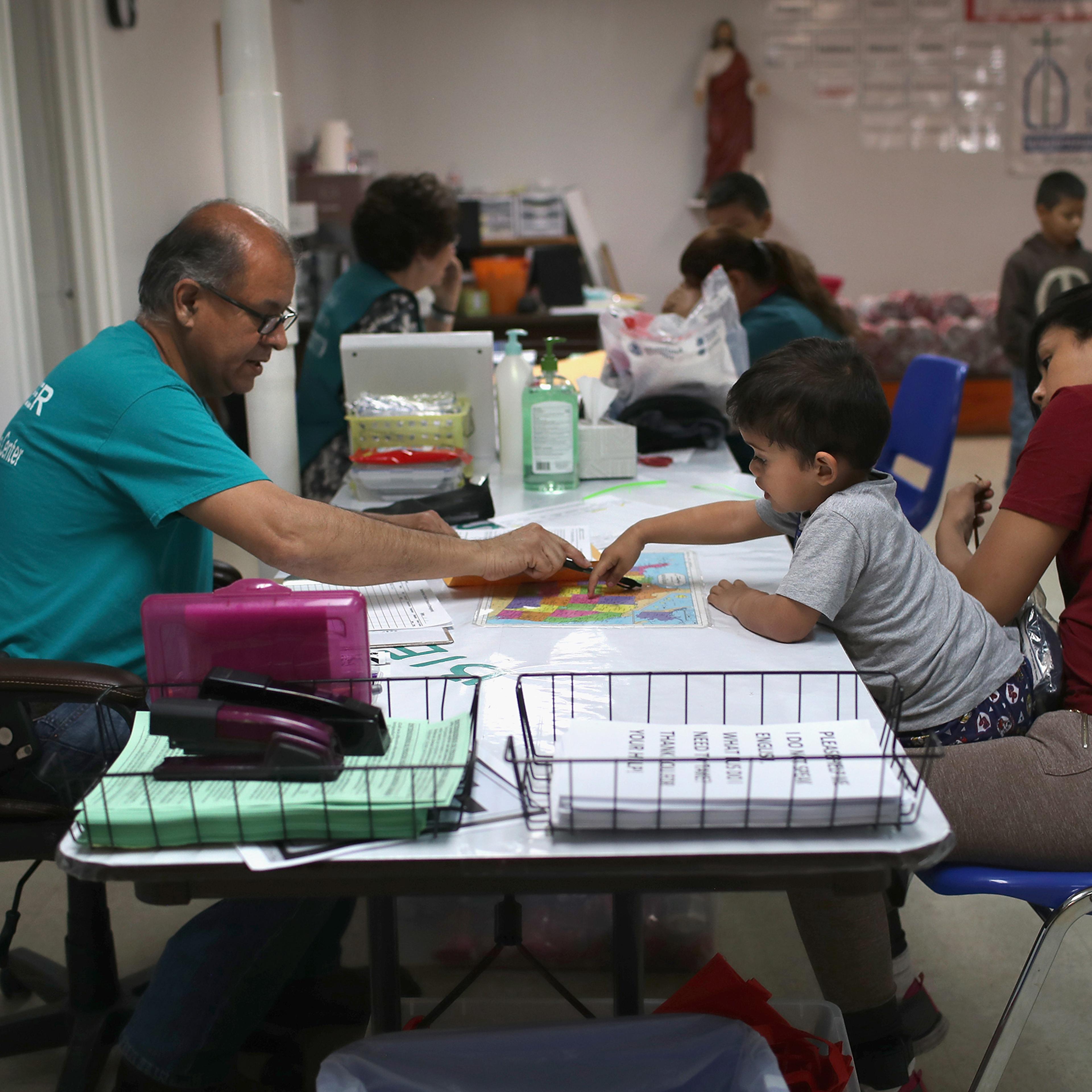 Immigrant Respite Center McAllen Texas