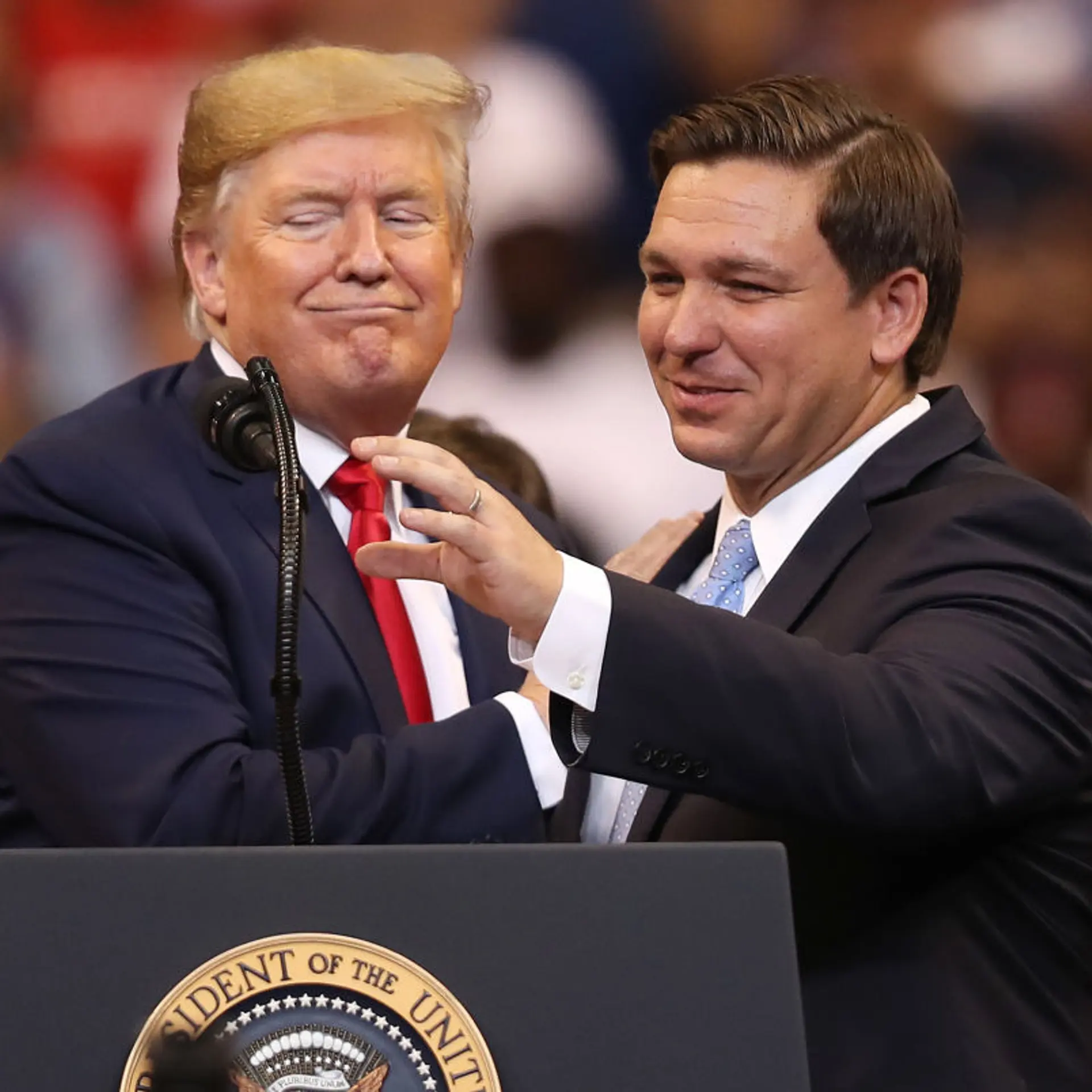 Donald Trump Holds A "Welcome Home" Rally In South Florida