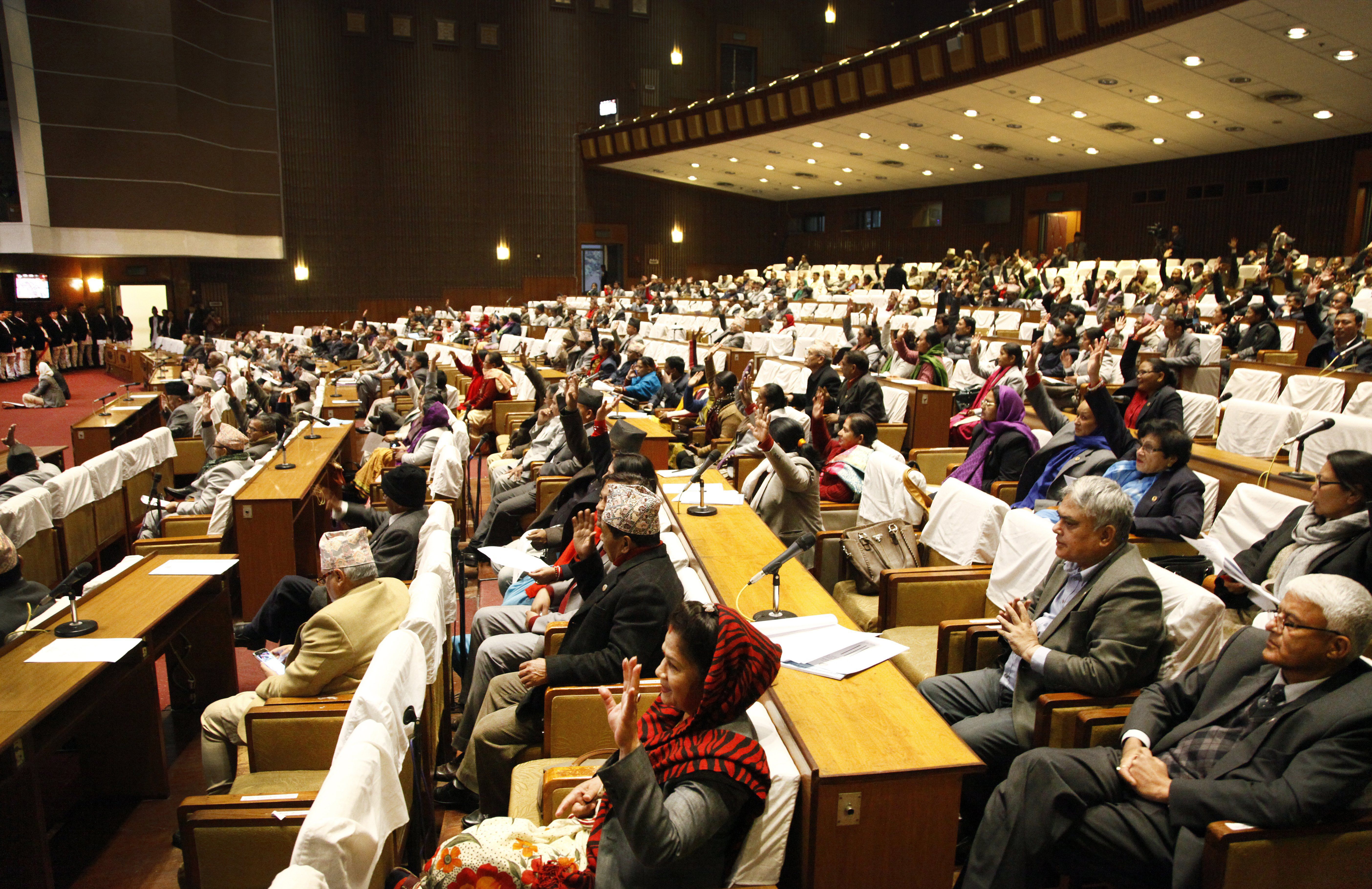 NEPAL-POLITICS-PARLIAMENT