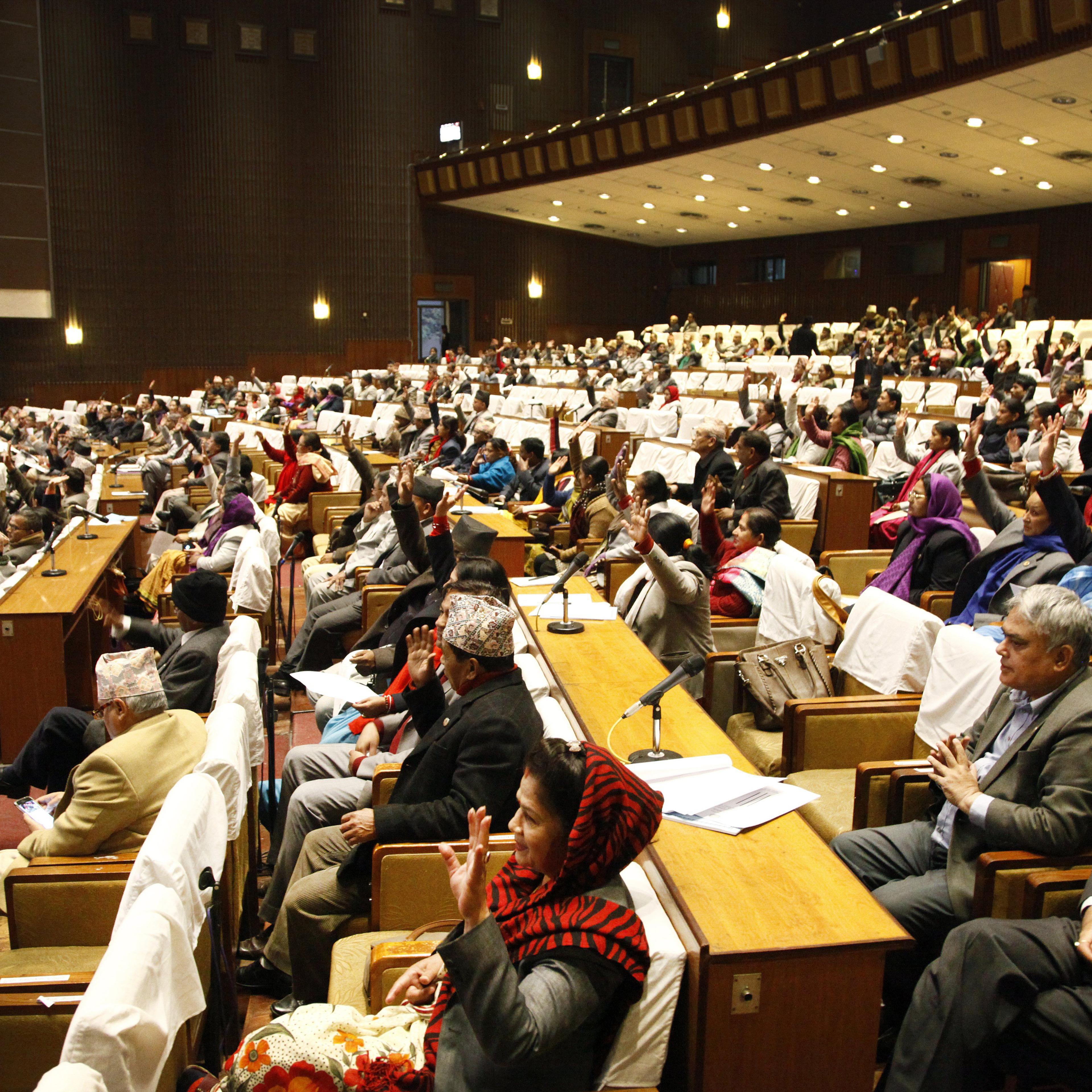 NEPAL-POLITICS-PARLIAMENT