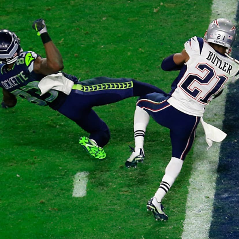 during Super Bowl XLIX at University of Phoenix Stadium on February 1, 2015 in Glendale, Arizona.