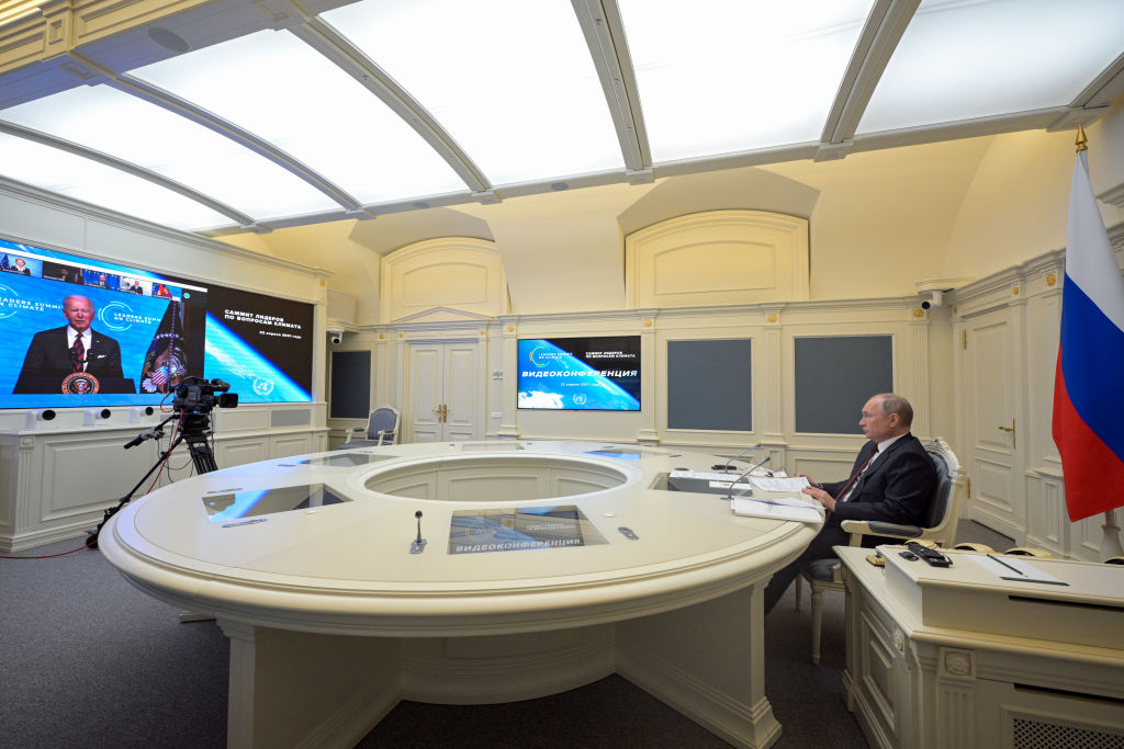Russian President Putin attends Biden's climate summit