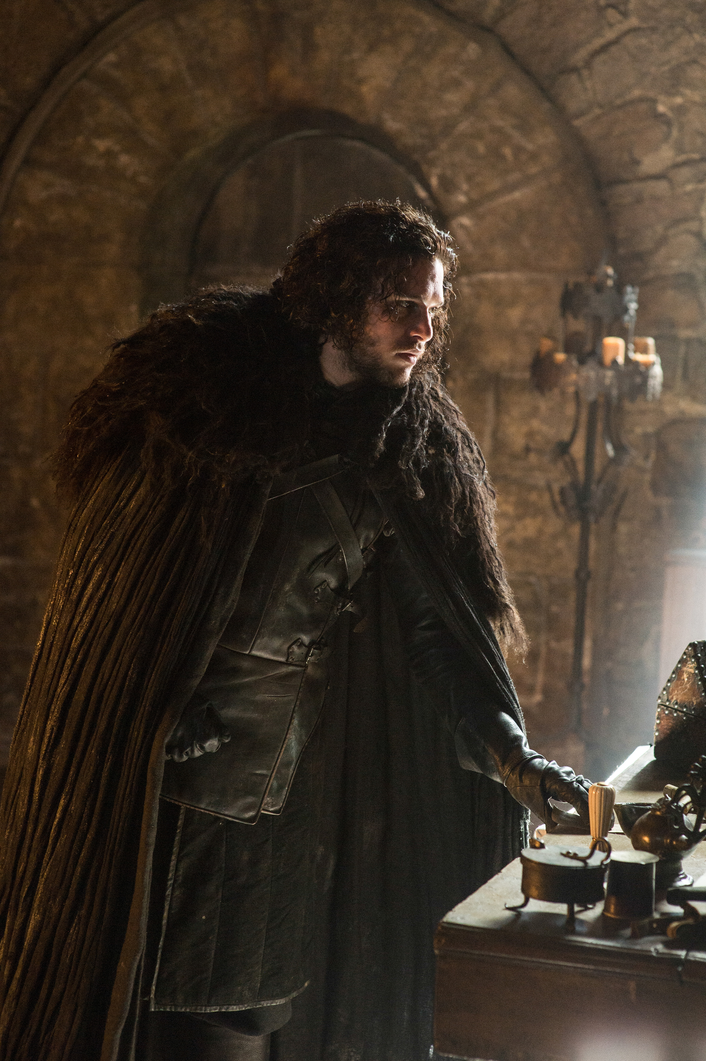 Kit Harington as Jon Snow in <i>Game of Thrones</i>