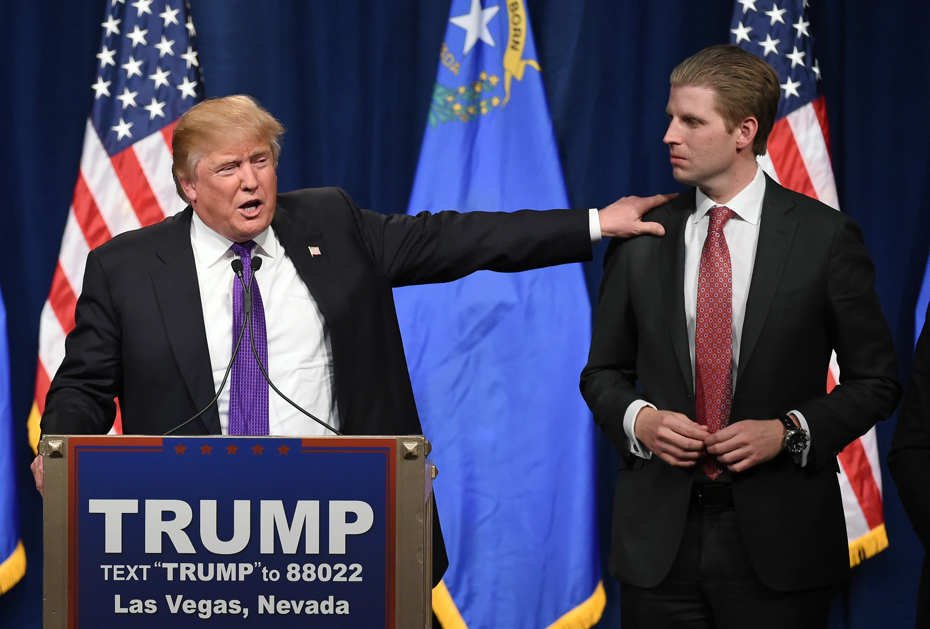 Donald Trump Hosts Nevada Caucus Night Watch Party In Las Vegas