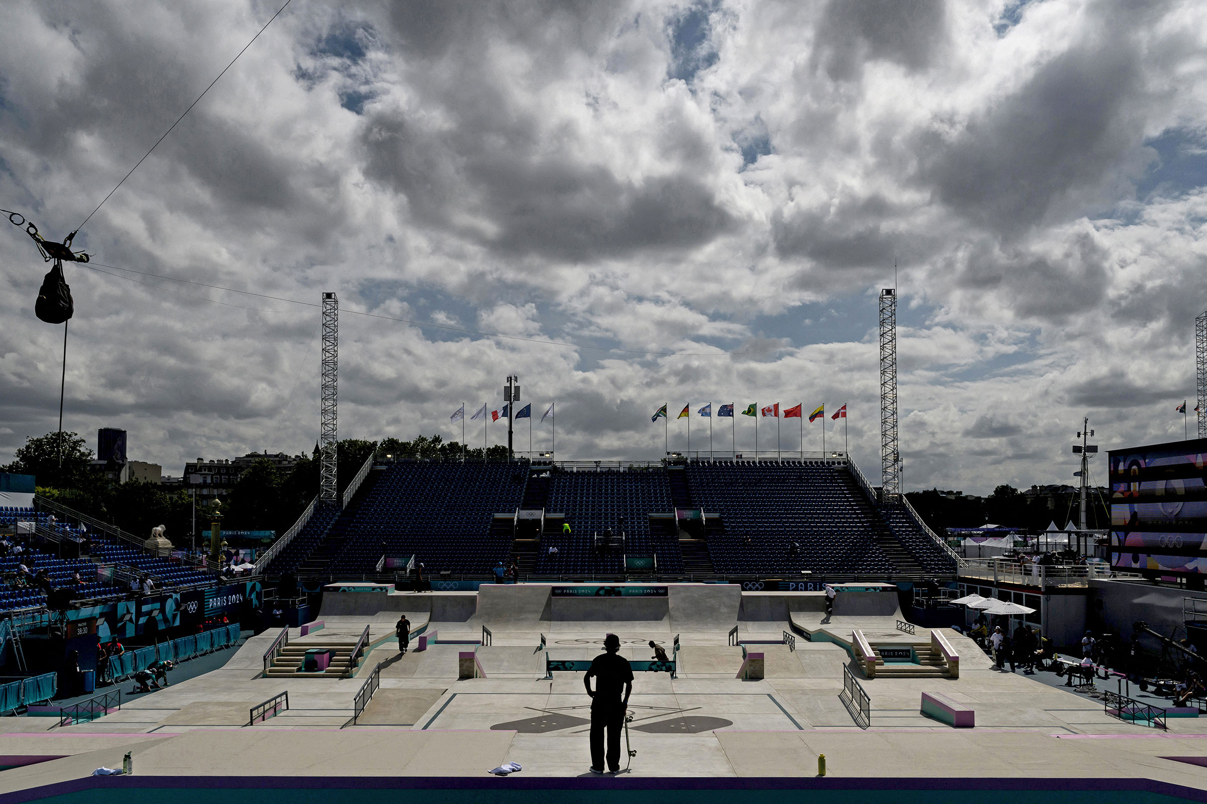 SKATEBOARDING-OLY-PARIS-2024-TRAINING
