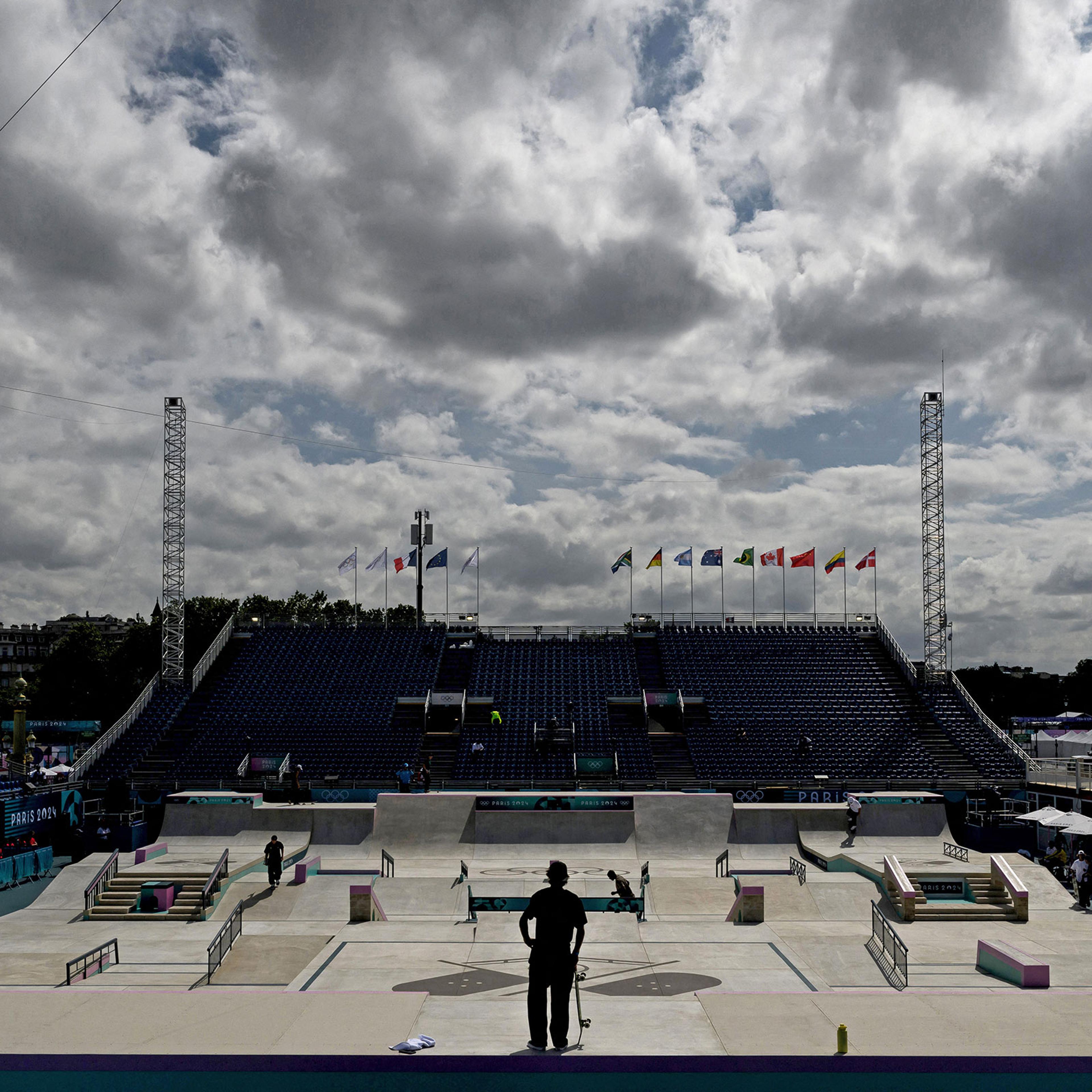SKATEBOARDING-OLY-PARIS-2024-TRAINING