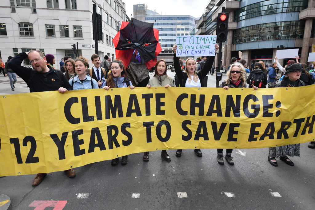 Extinction Rebellion Hold Final March Ahead Of Leaving London