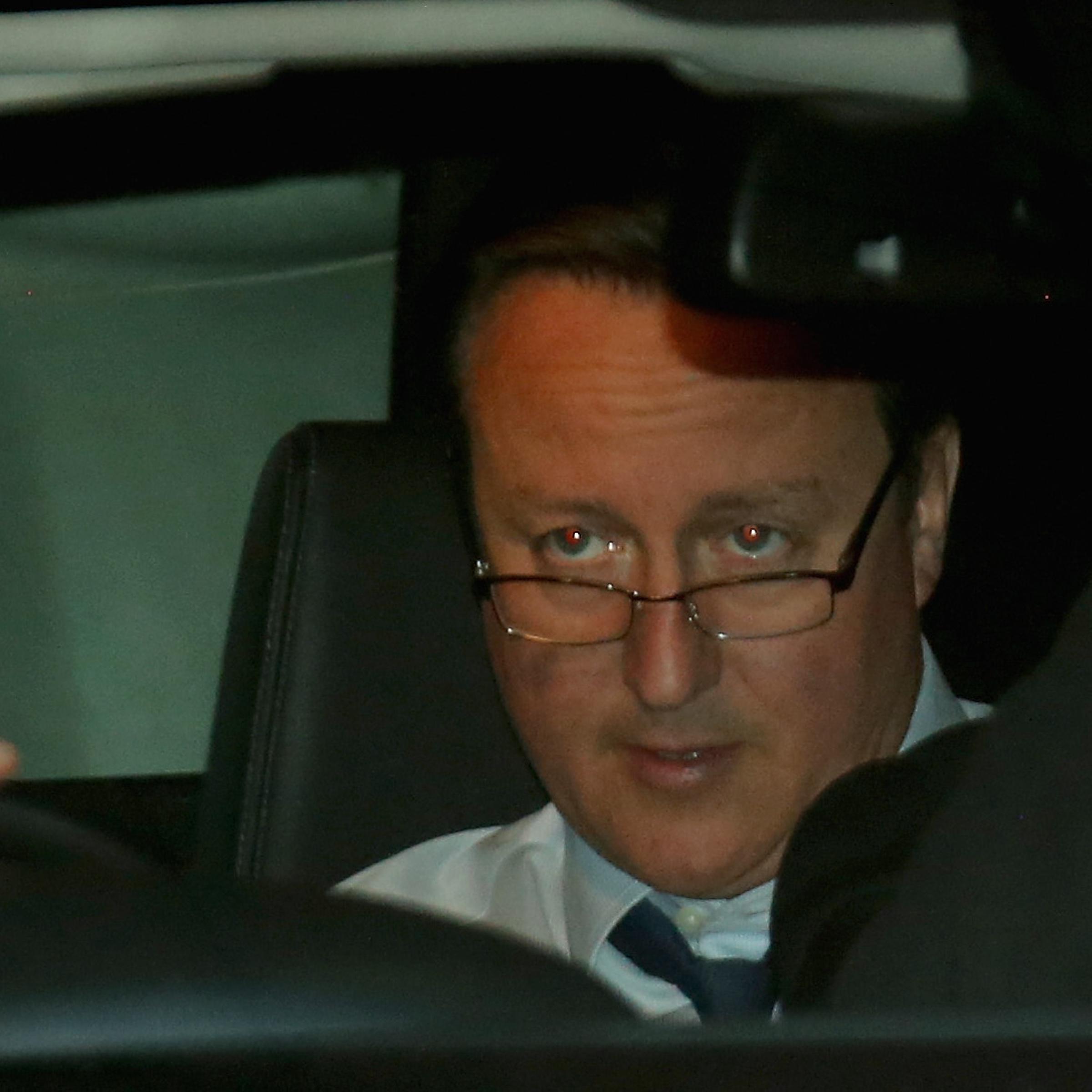 David Cameron Conducts Q&A With Workers On the European Referendum