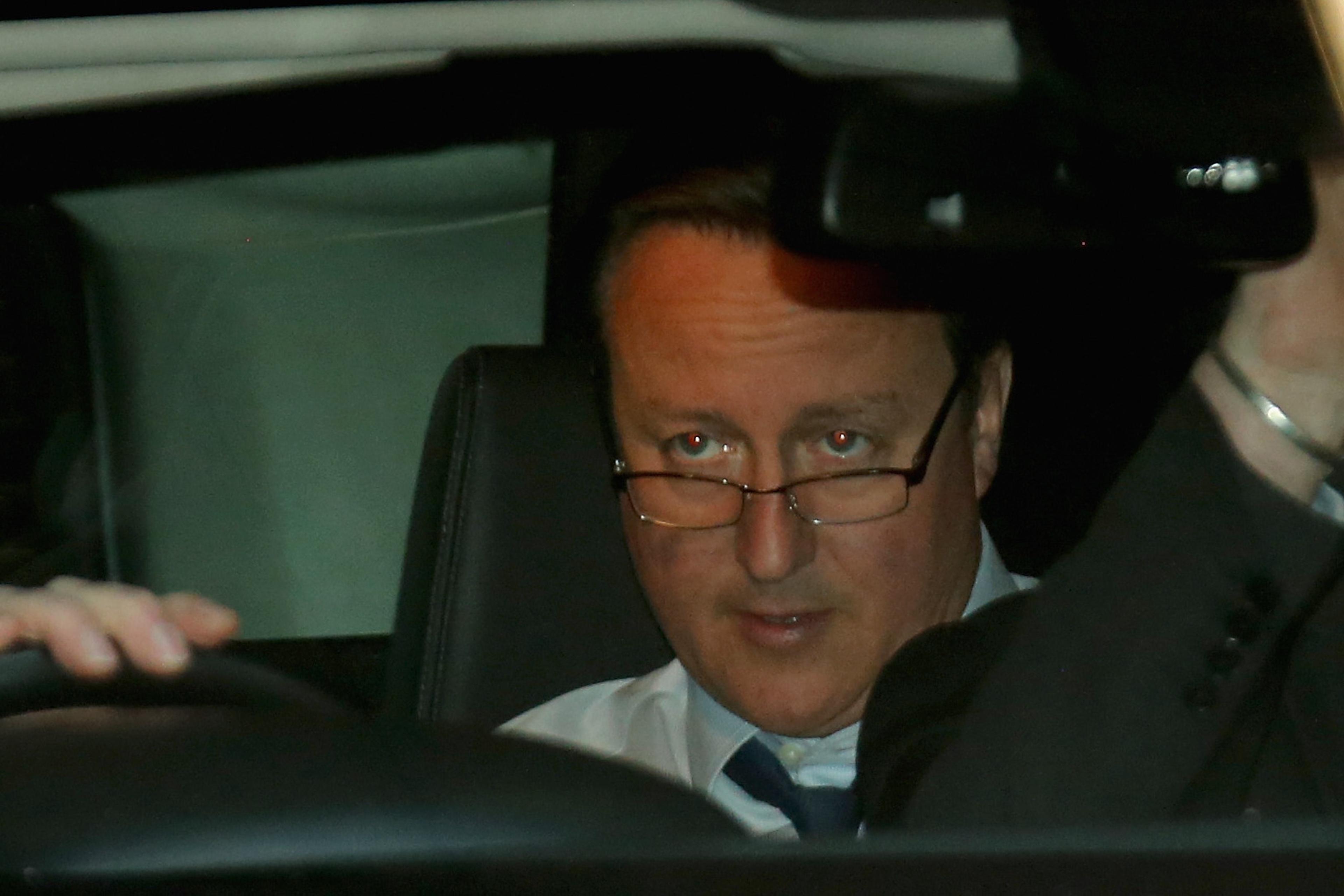 David Cameron Conducts Q&A With Workers On the European Referendum