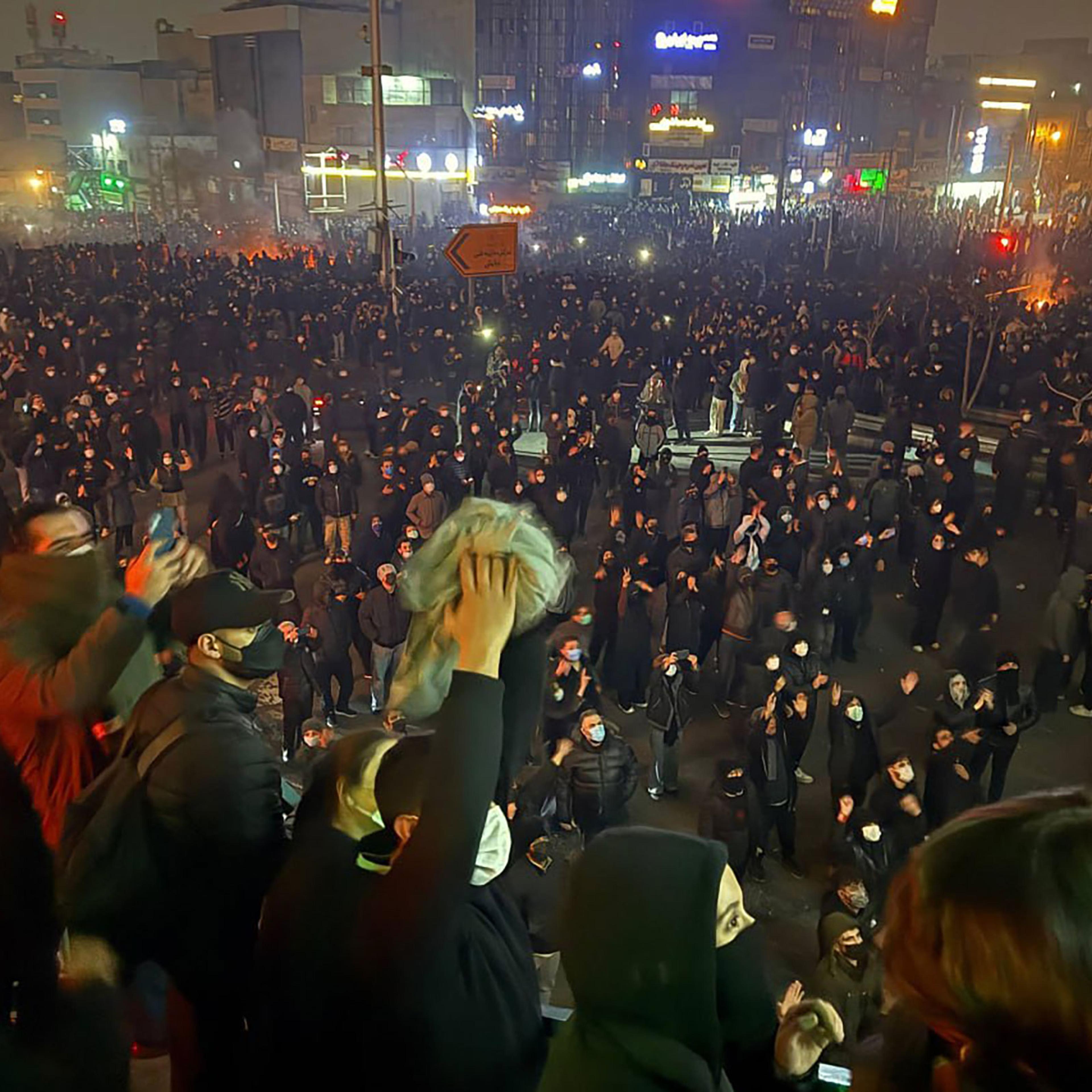Protests Against The Regime In Iran