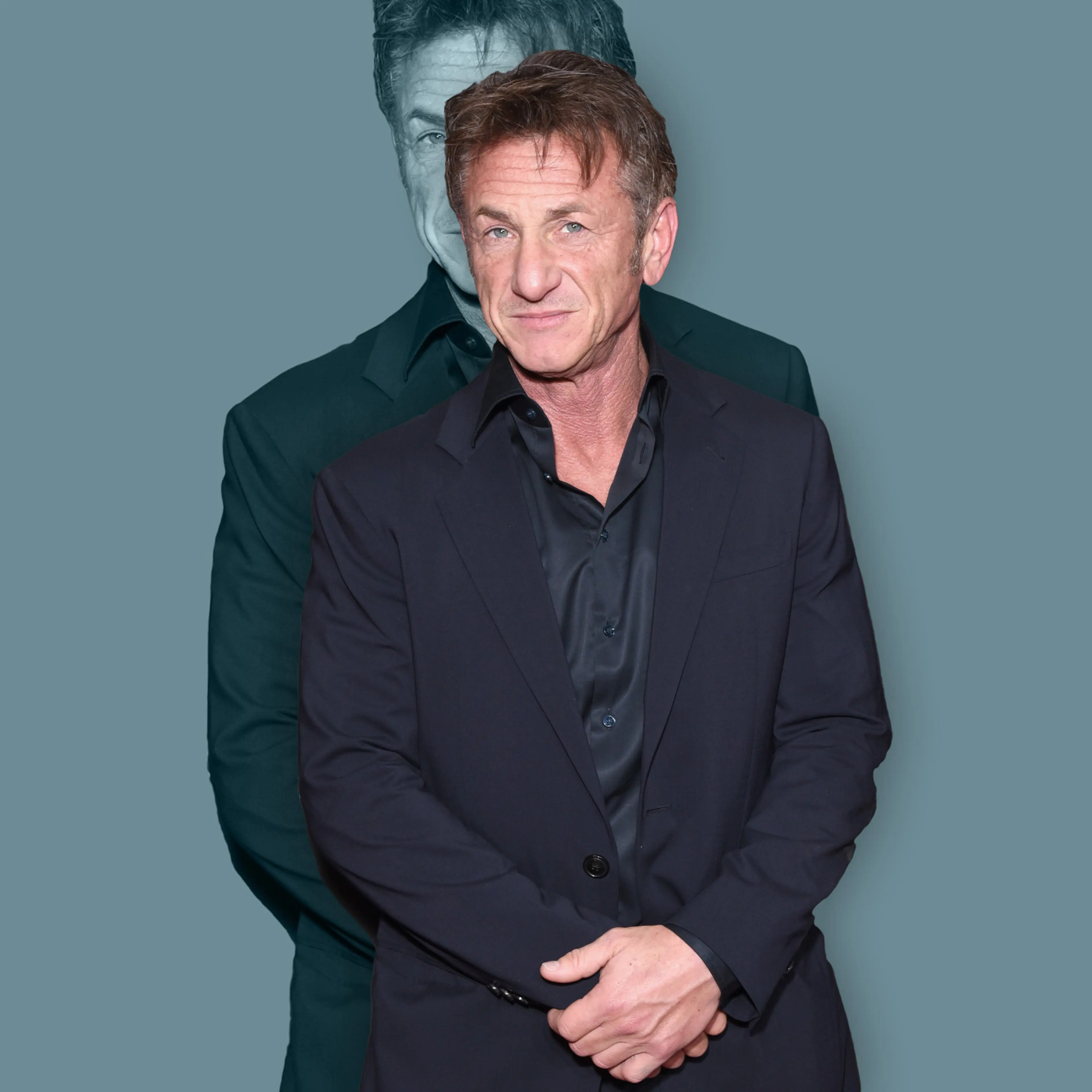 Actor Sean Penn in Hollywood California